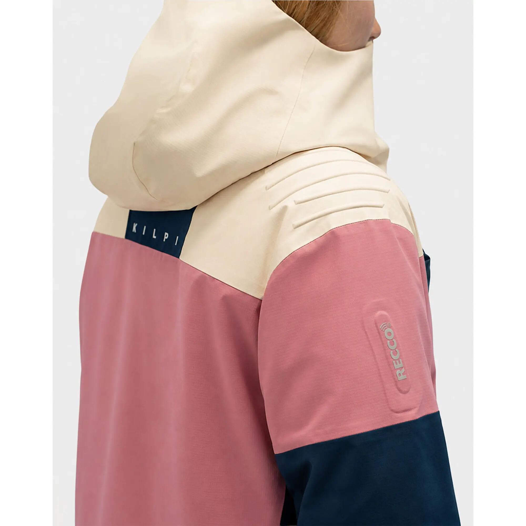 Veste de ski imperméable Kilpi Teen-W Femme - Corail 6/10
