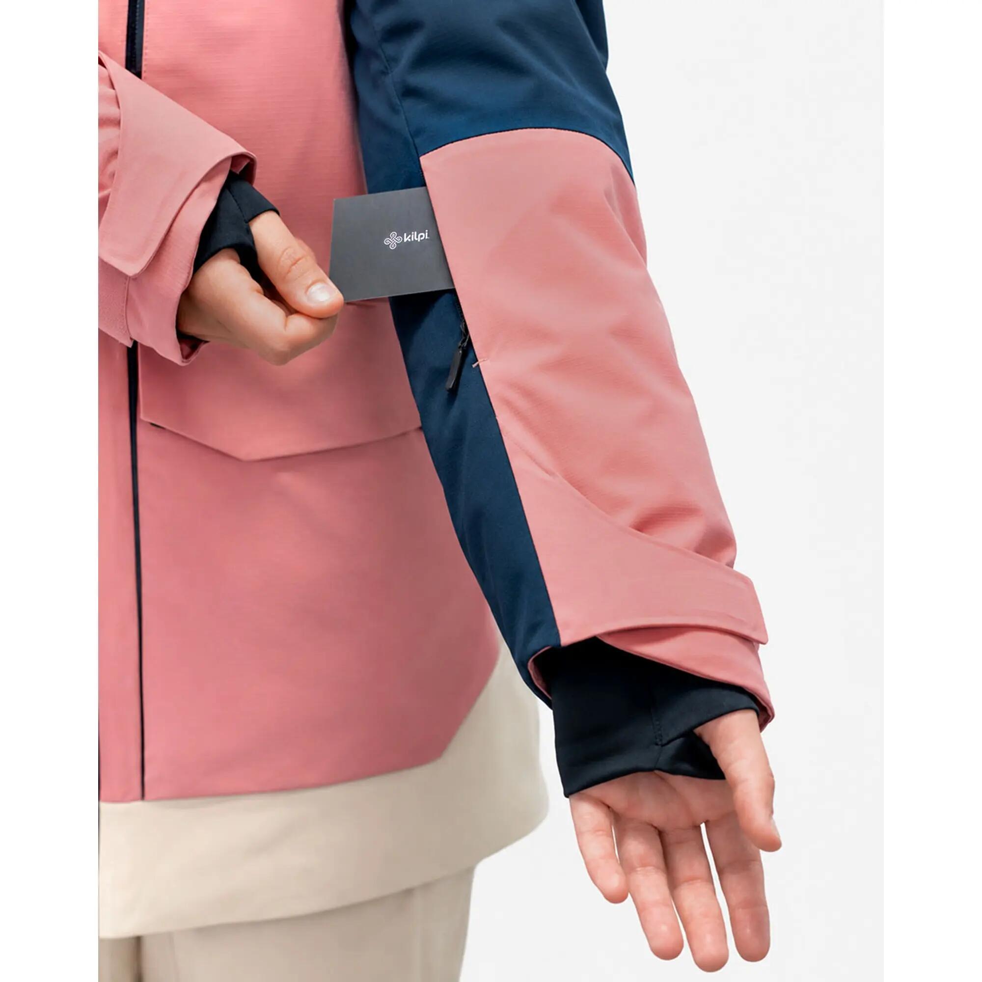 Veste de ski imperméable Kilpi Teen-W Femme - Corail 5/10