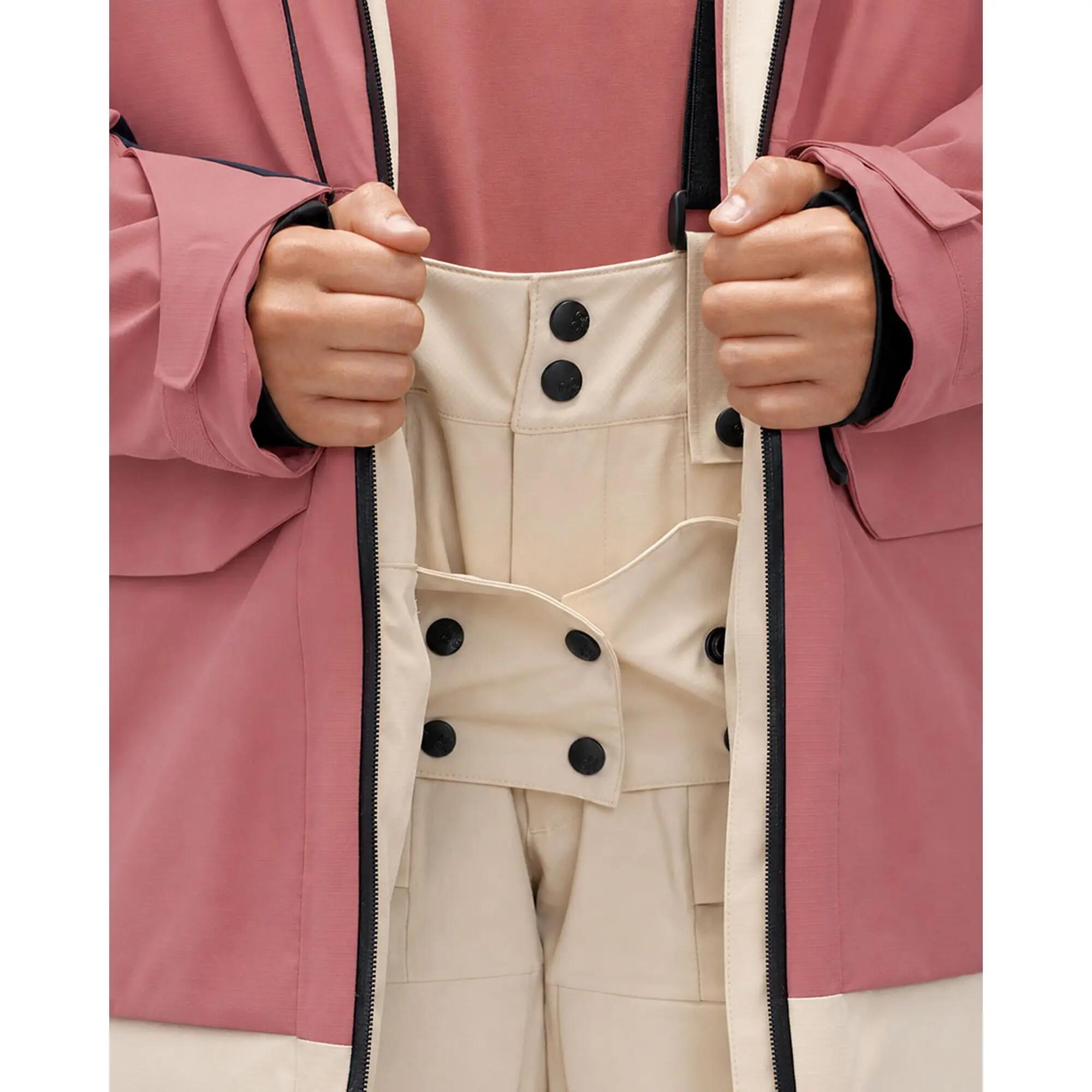 Veste de ski imperméable Kilpi Teen-W Femme - Corail 8/10