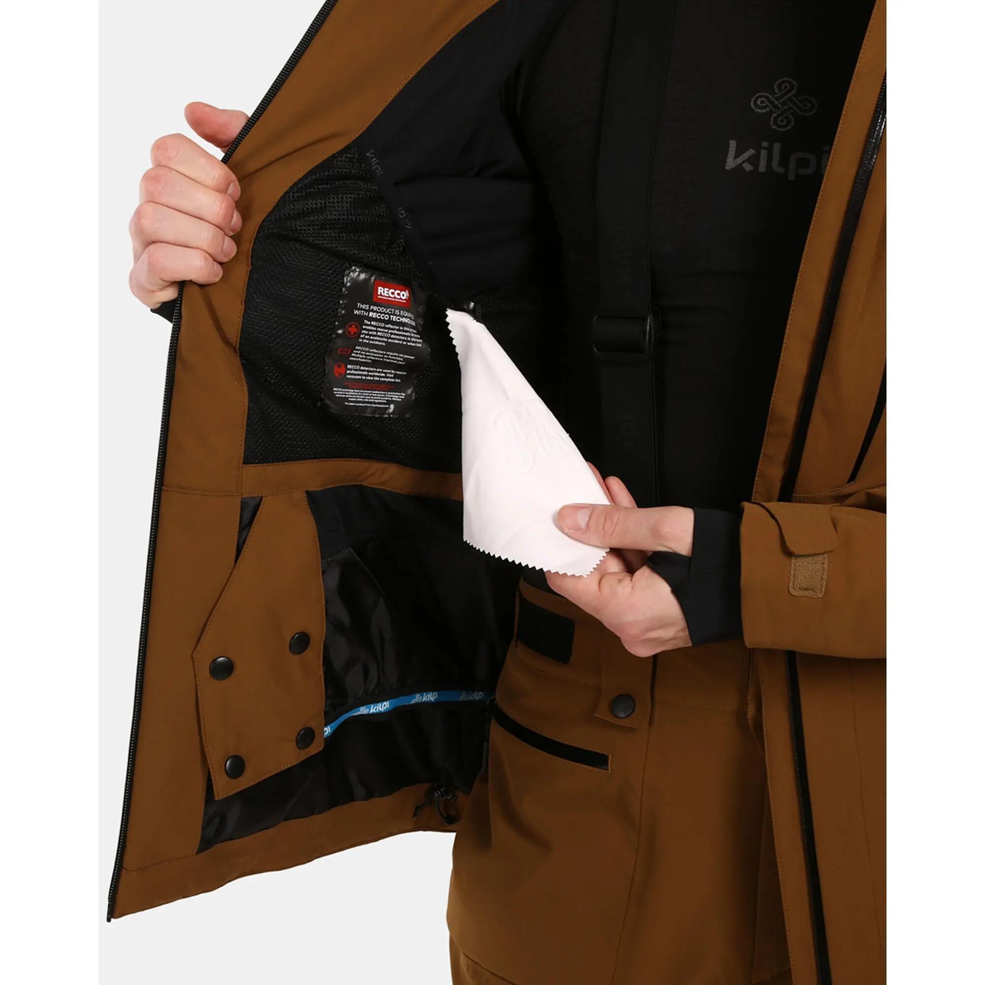 Veste de ski imperméable Kilpi Teen-M Homme - Marron 8/13