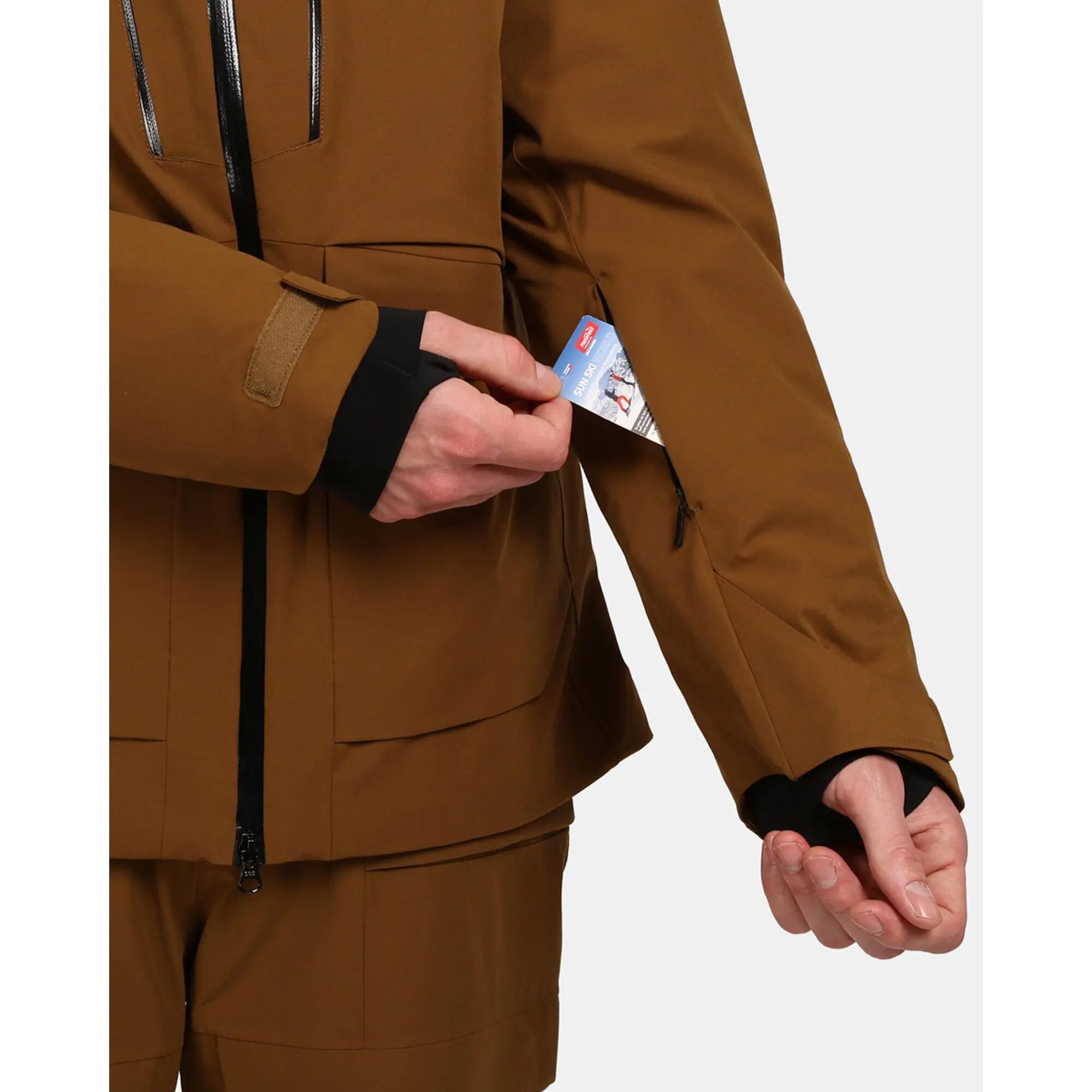 Veste de ski imperméable Kilpi Teen-M Homme - Marron 10/13