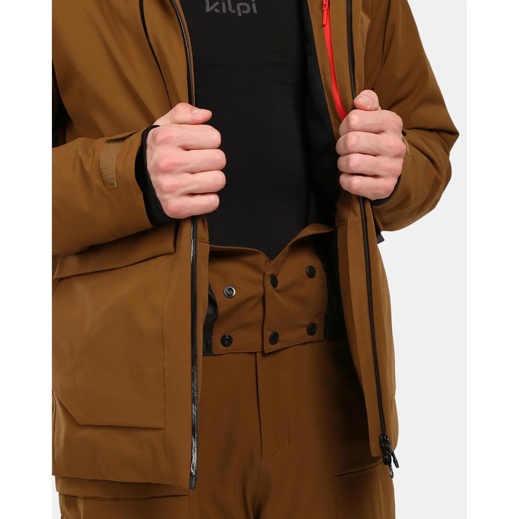 Veste de ski imperméable Kilpi Teen-M Homme - Marron 12/13