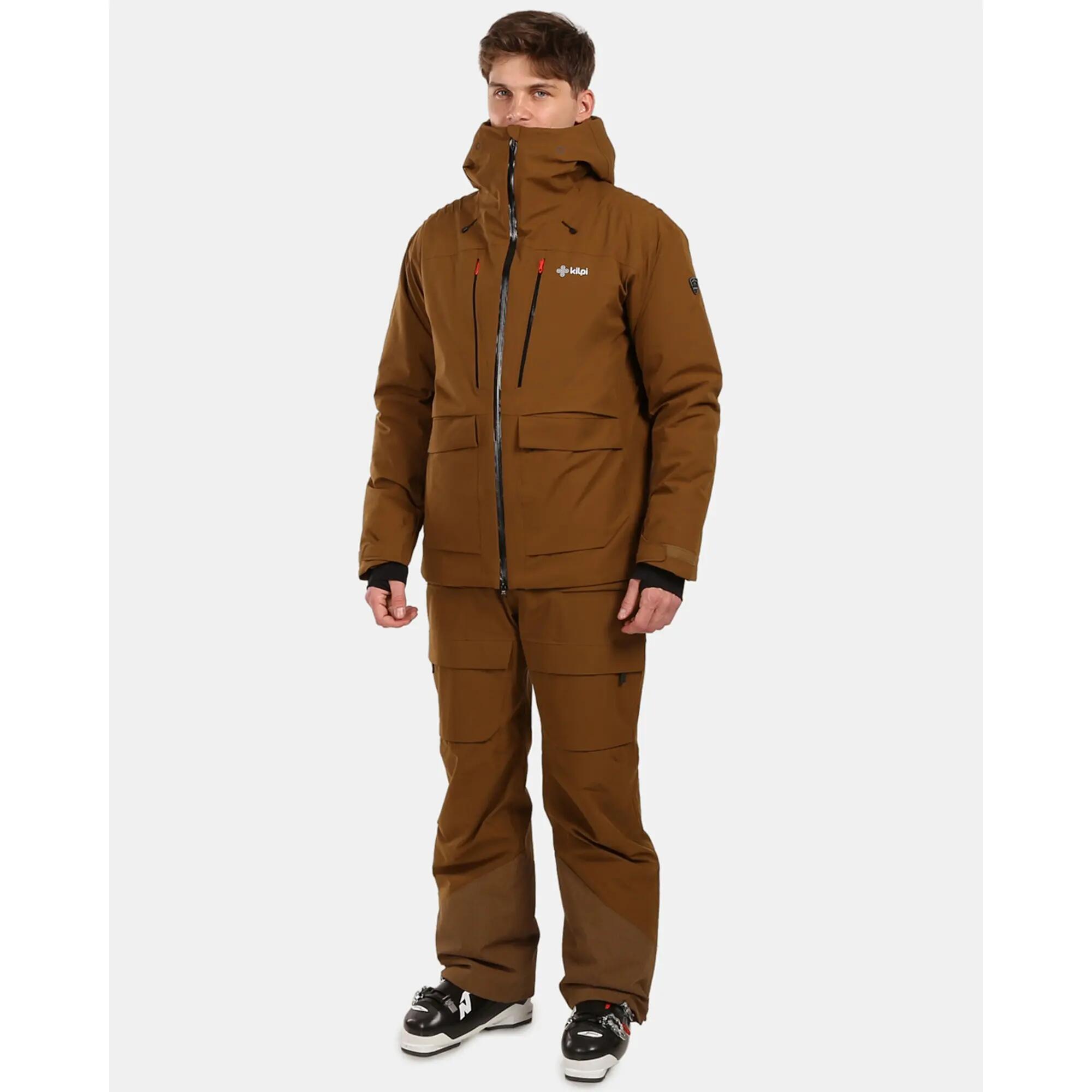 Veste de ski imperméable Kilpi Teen-M Homme - Marron 6/13