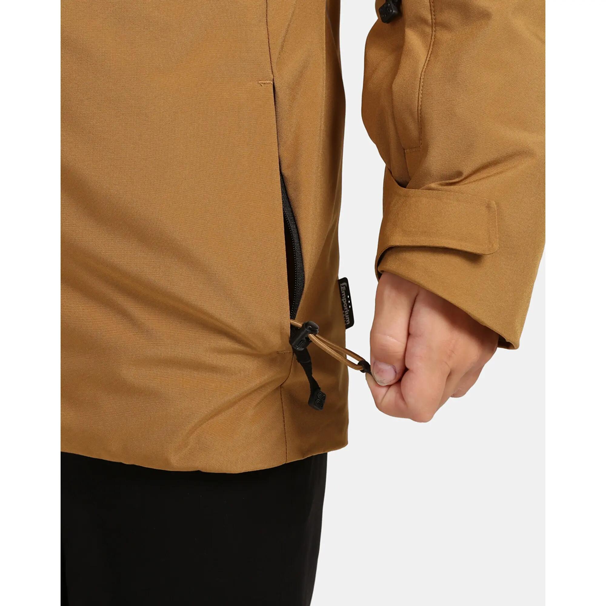 Veste de ski fille Kilpi Denver-JG marron imperméable 6/9