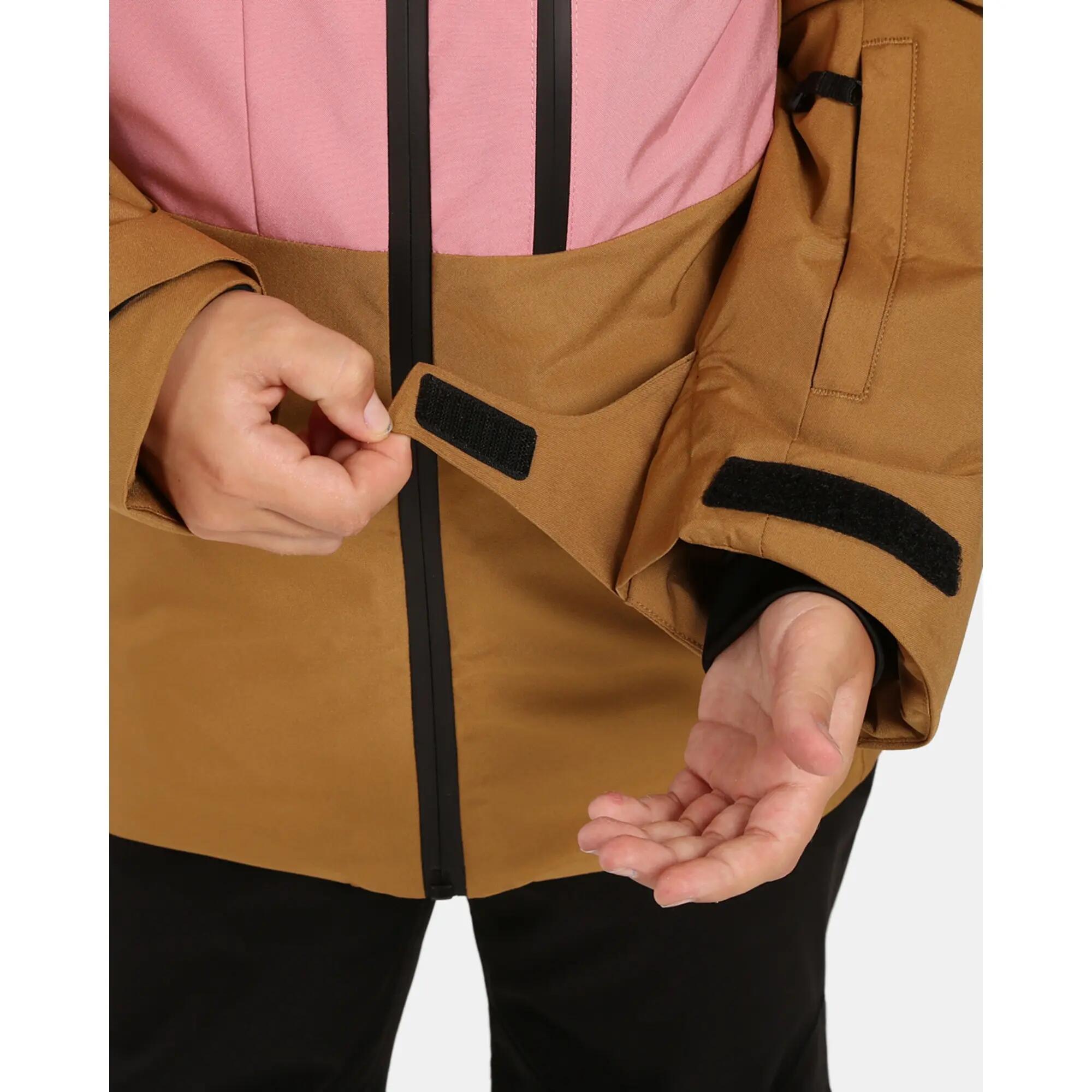 Veste de ski fille Kilpi Denver-JG marron imperméable 9/9