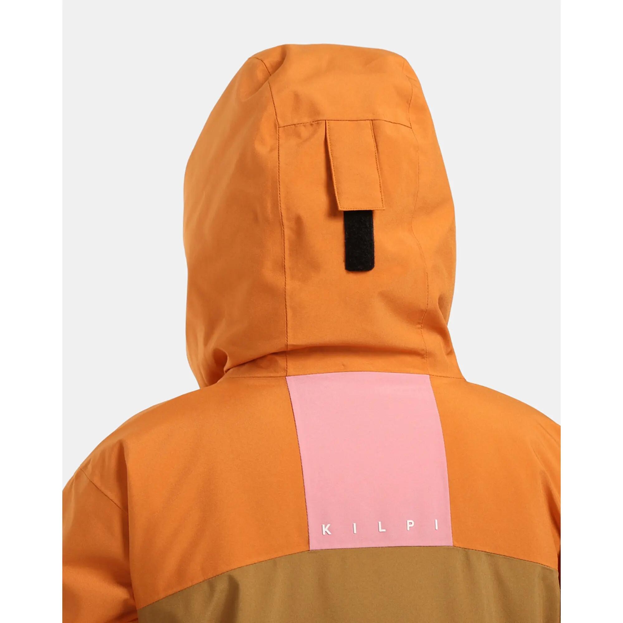 Veste de ski fille Kilpi Denver-JG marron imperméable 3/9