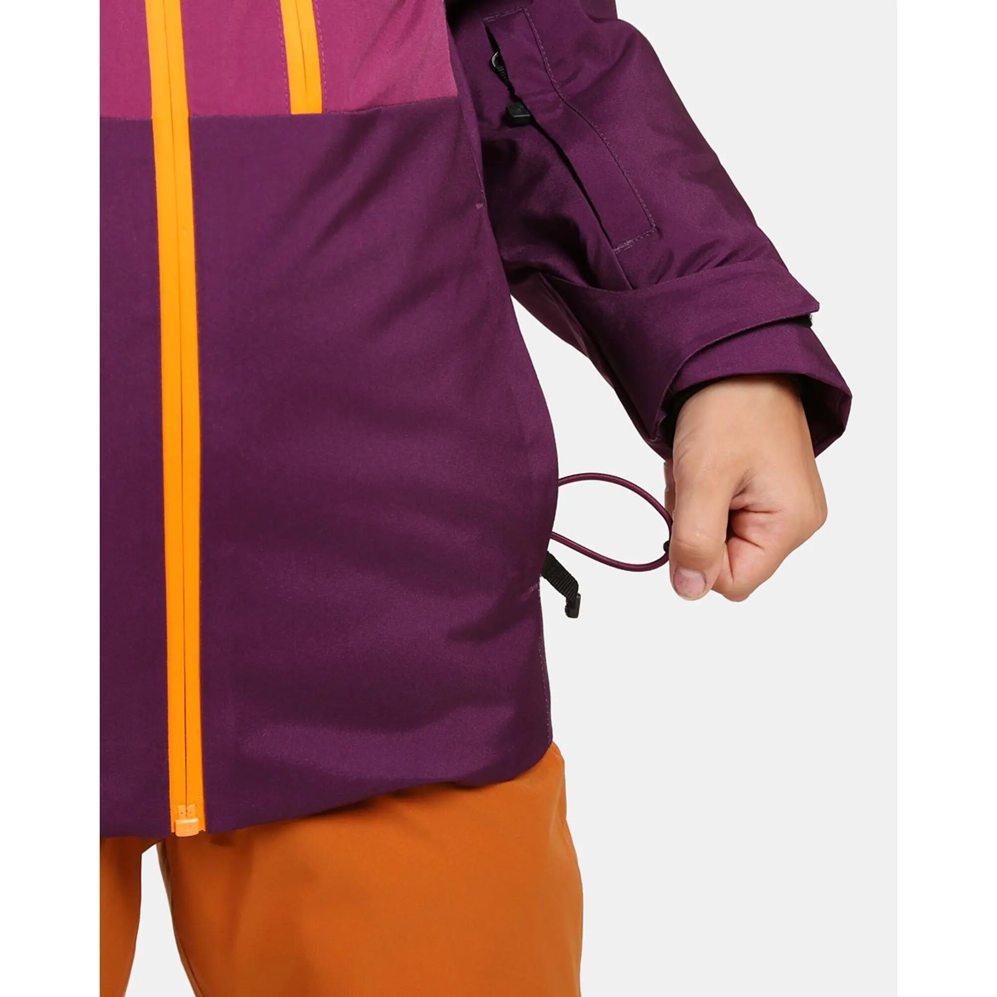 Veste de ski fille Kilpi Denver-JG violette imperméable 5/10
