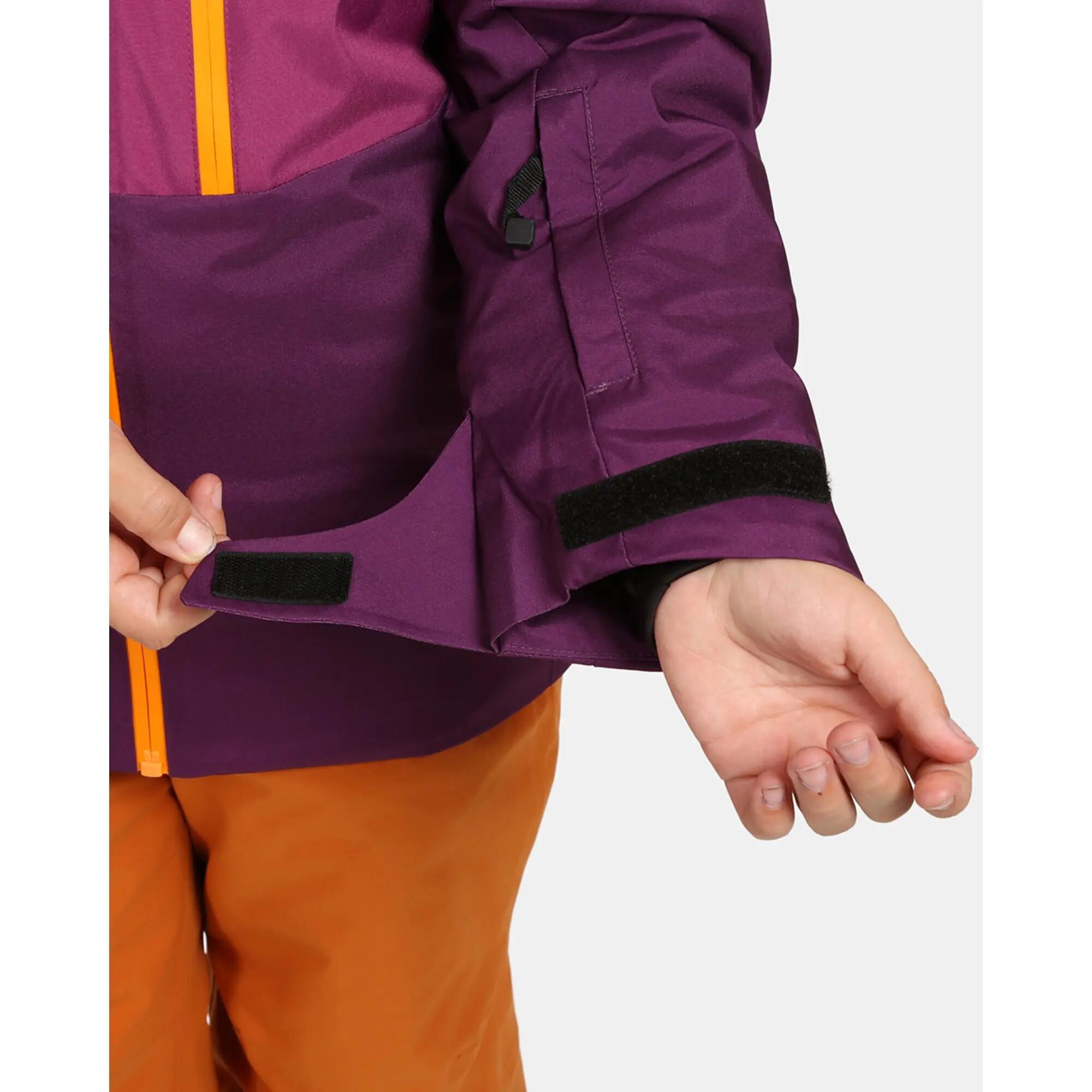 Veste de ski fille Kilpi Denver-JG violette imperméable 3/10