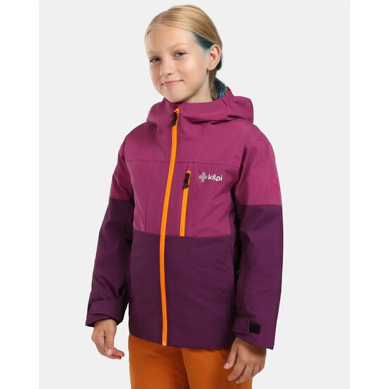 Veste de ski fille Kilpi Denver-JG violette imperméable
