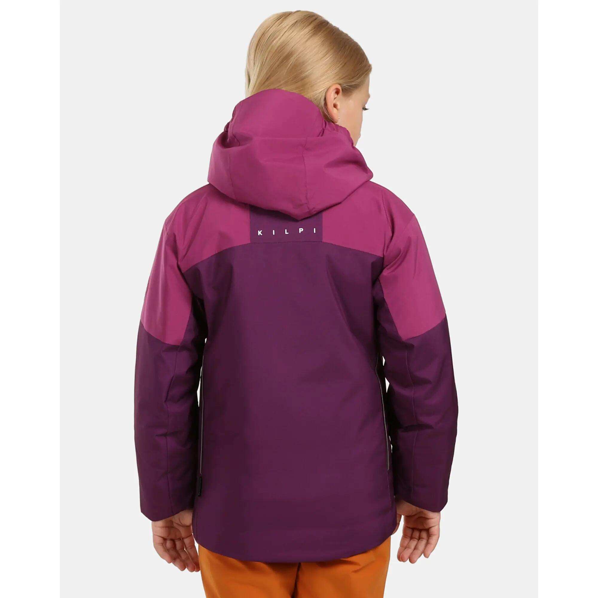 Veste de ski fille Kilpi Denver-JG violette imperméable 2/10