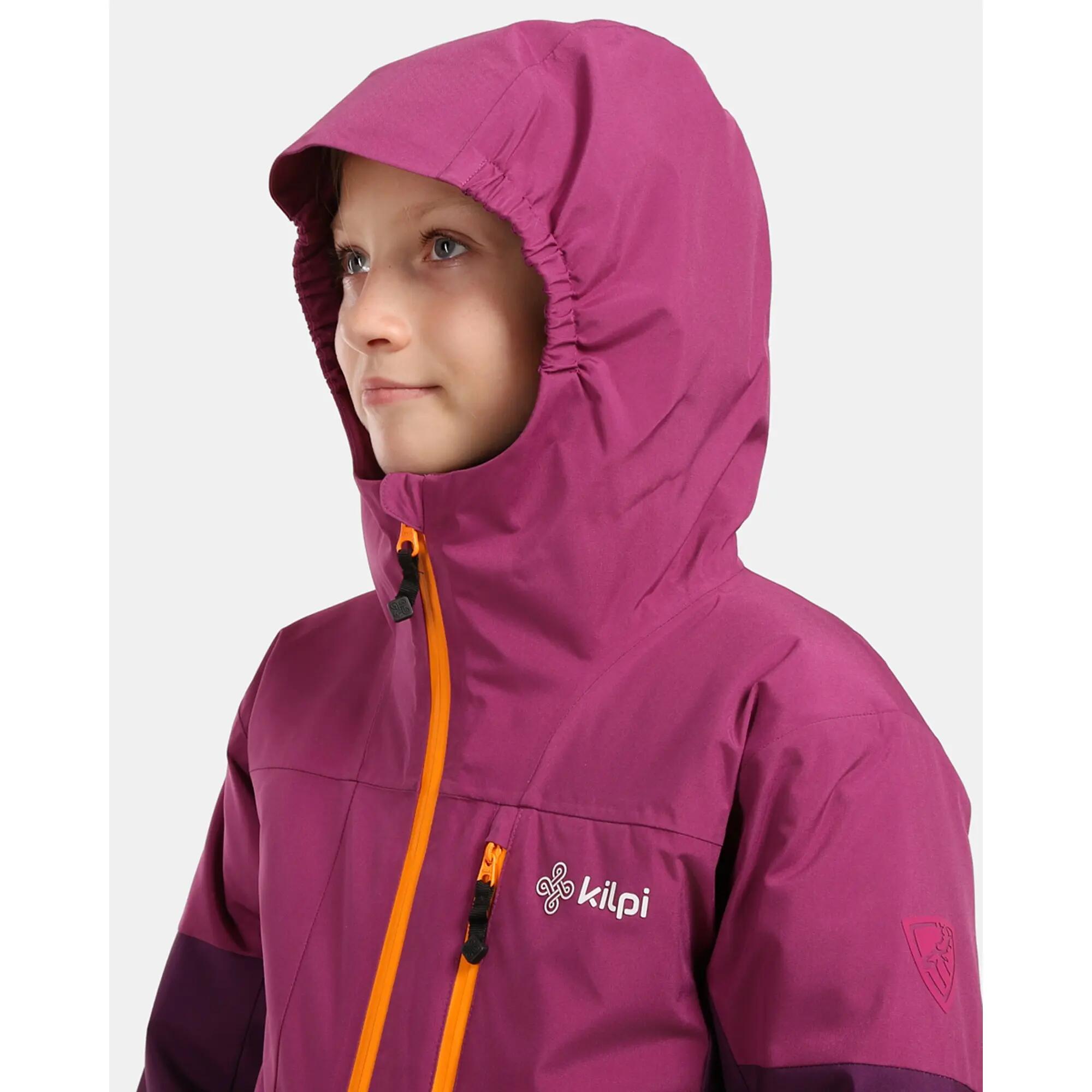 Veste de ski fille Kilpi Denver-JG violette imperméable 7/10