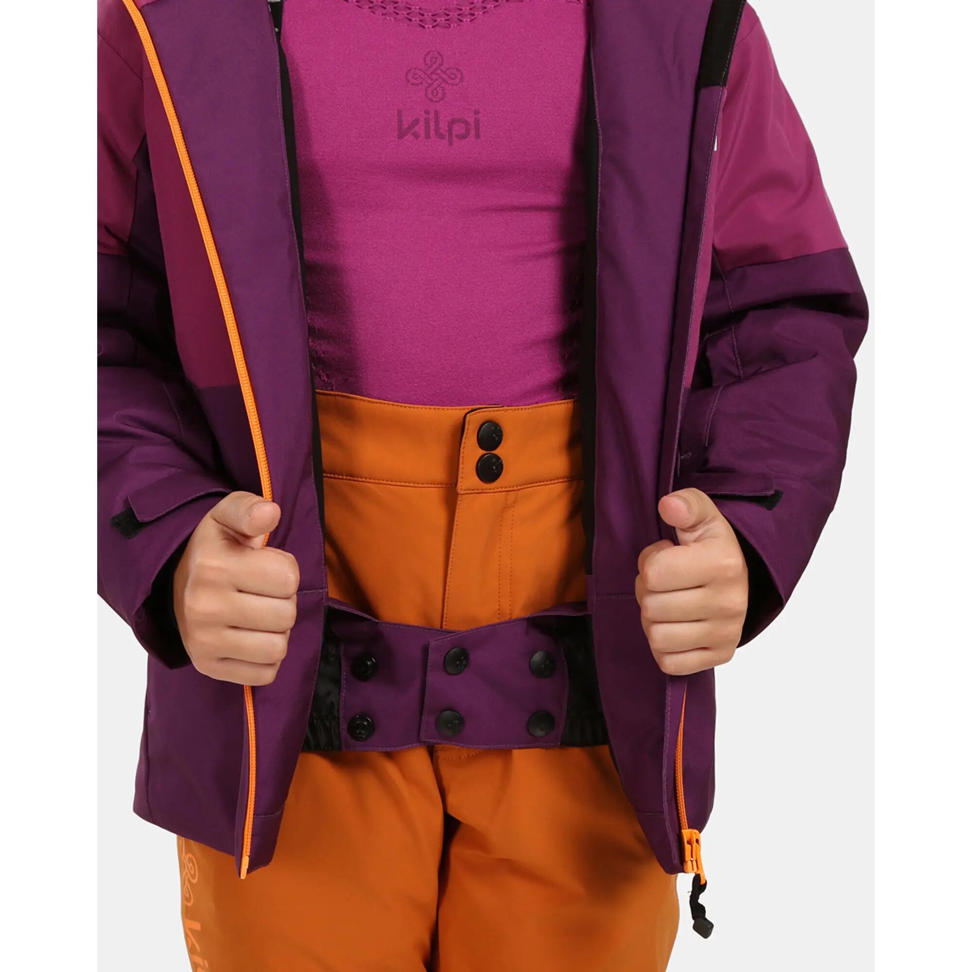 Veste de ski fille Kilpi Denver-JG violette imperméable 9/10