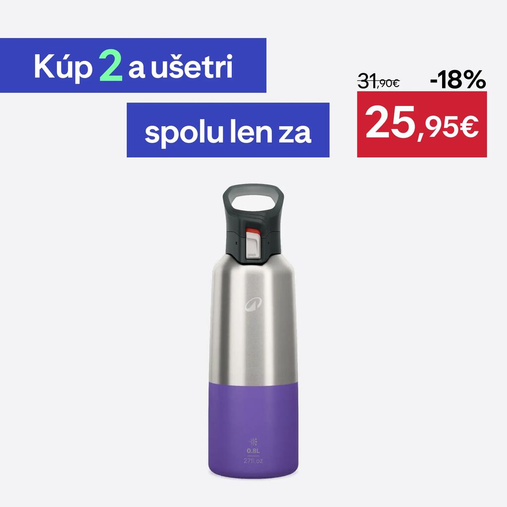 Antikorová termofľaša 900 0,8 l fialová