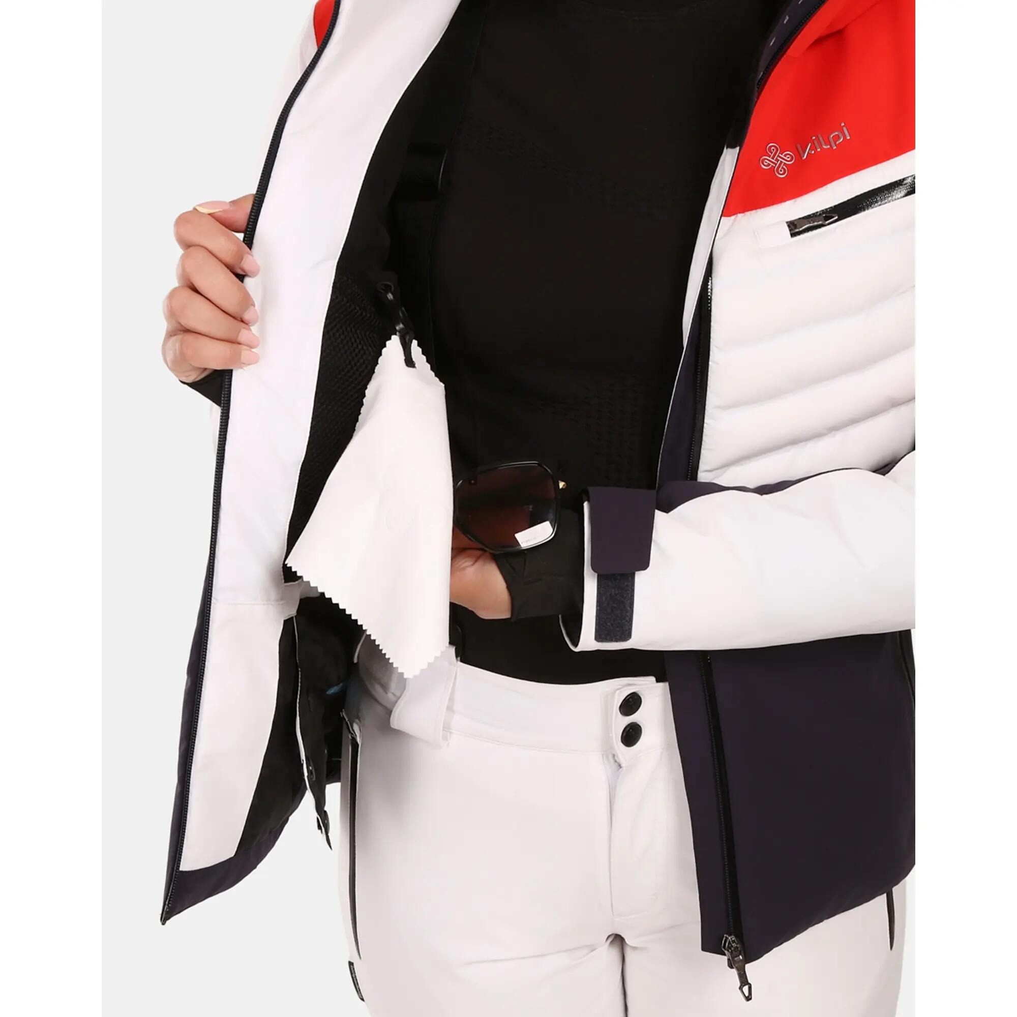 Veste de ski imperméable Kilpi Lorien-W Femme - Blanche 5/13