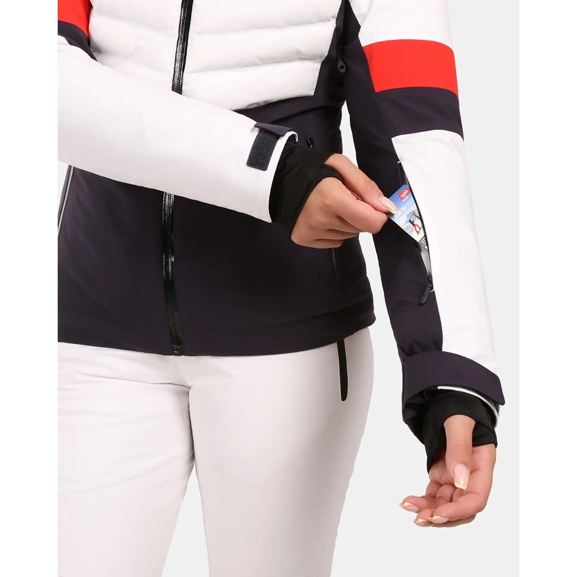 Veste de ski imperméable Kilpi Lorien-W Femme - Blanche 11/13