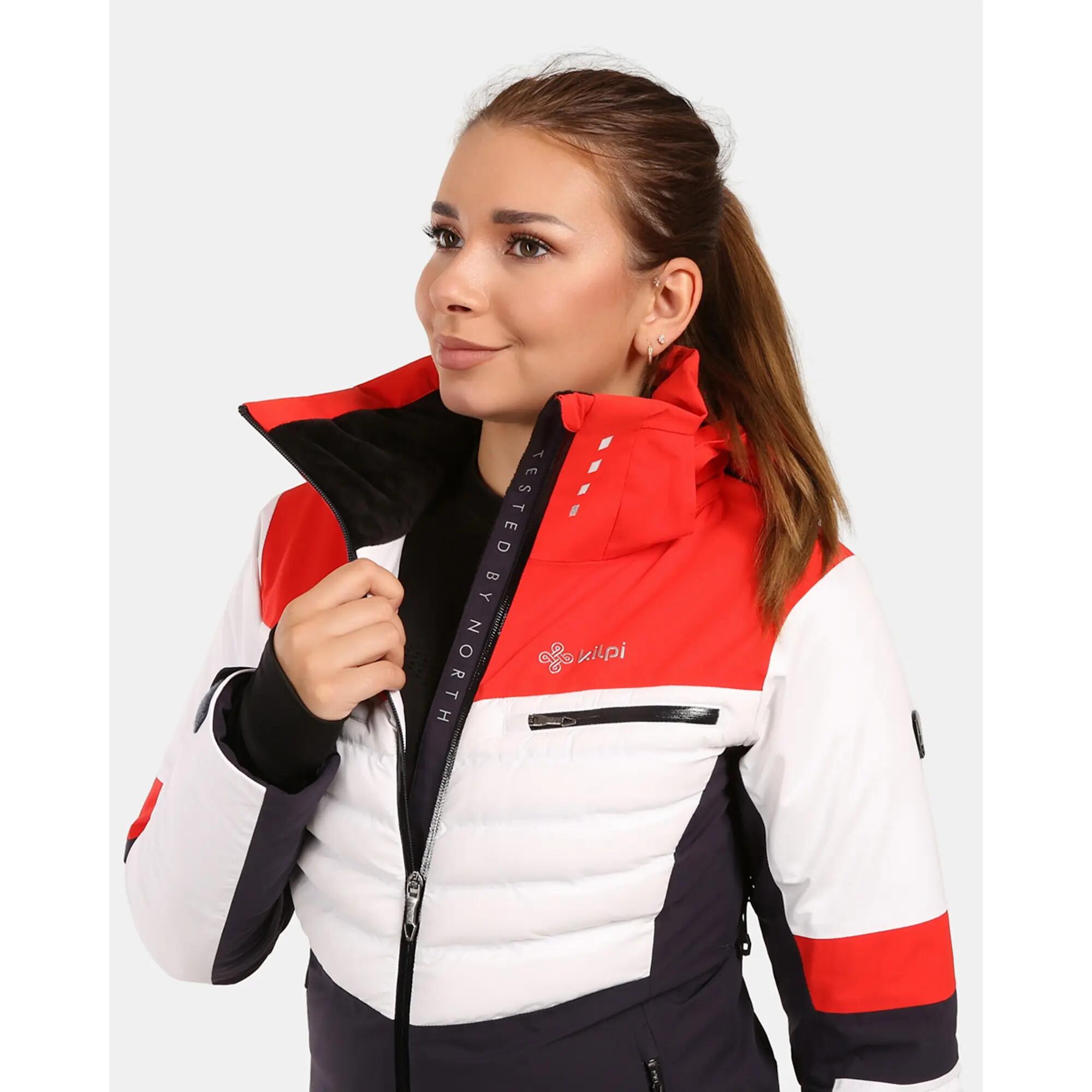 Veste de ski imperméable Kilpi Lorien-W Femme - Blanche 10/13