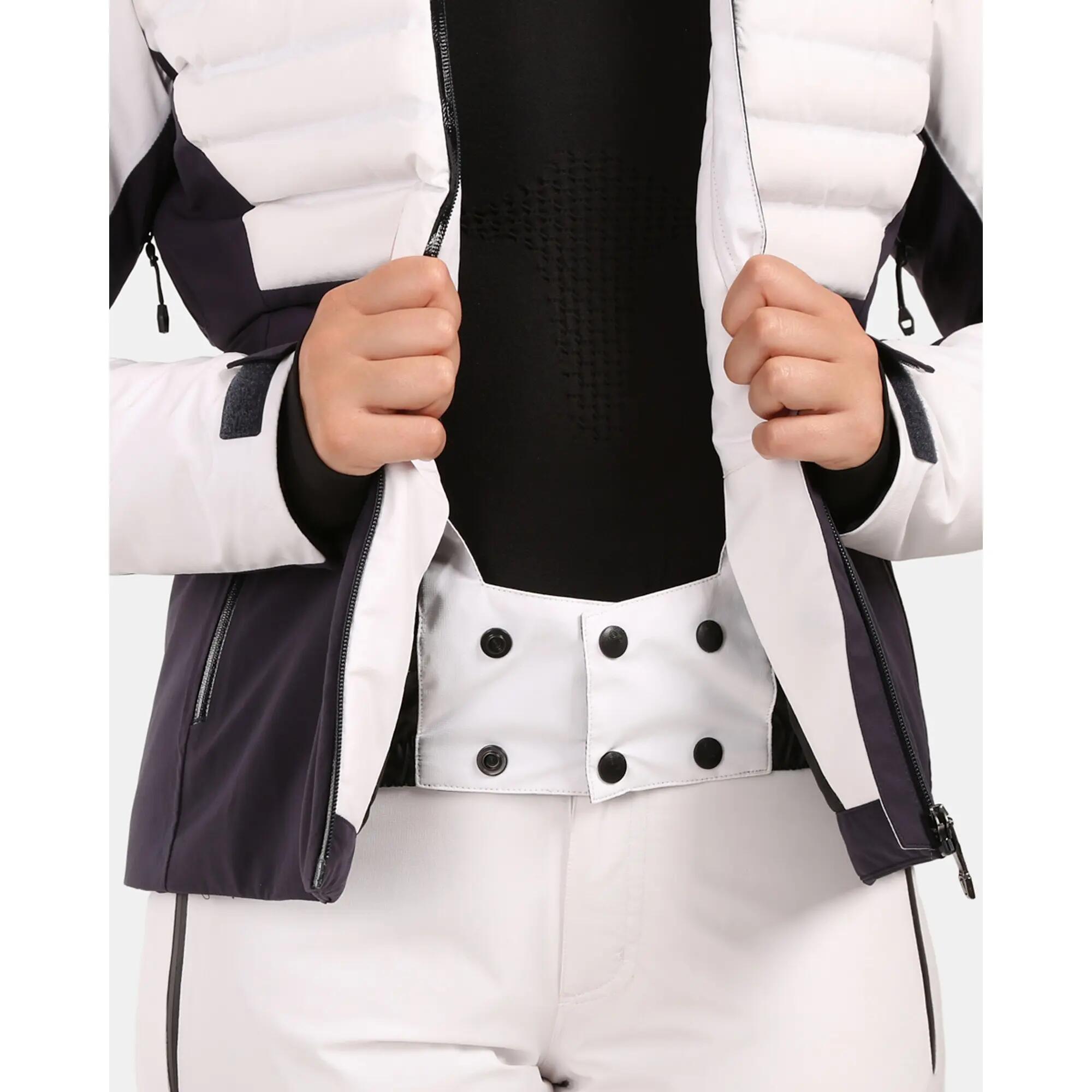 Veste de ski imperméable Kilpi Lorien-W Femme - Blanche 9/13