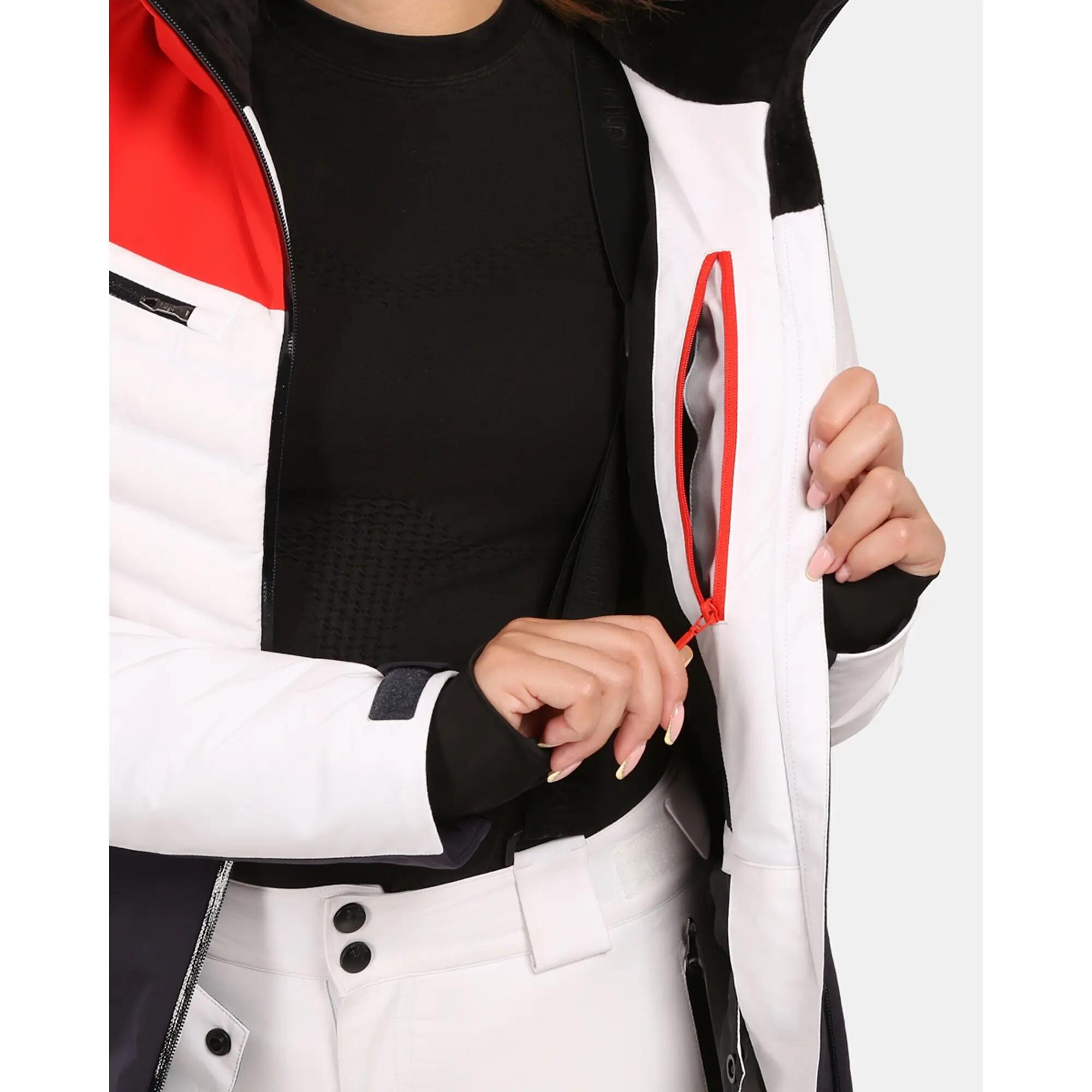 Veste de ski imperméable Kilpi Lorien-W Femme - Blanche 6/13