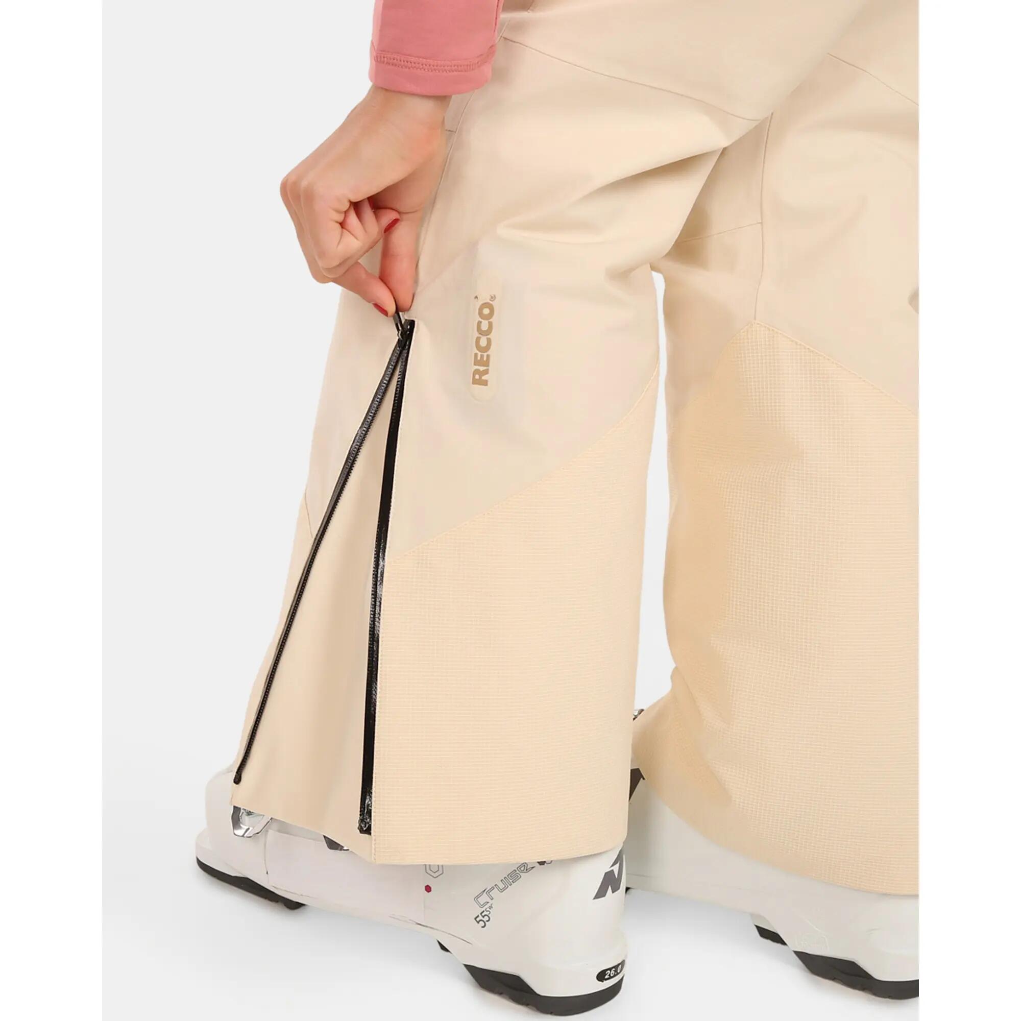 Pantalon de ski imperméable Kilpi Barry-W Femme - Beige 2/5