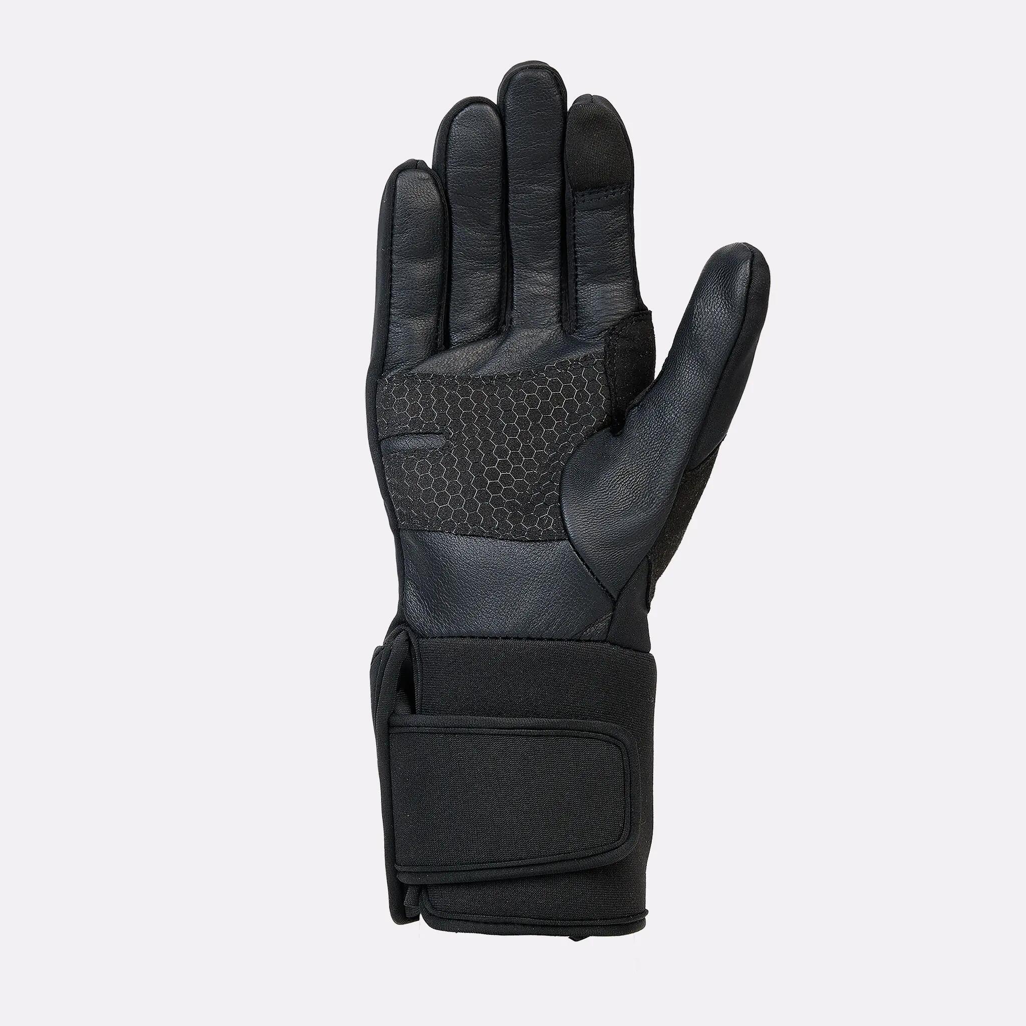 Gants de Ski Adulte Chauffants Noir - ELITE 4/6
