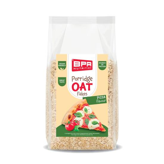 Fiocchi d'avena al gusto pizza