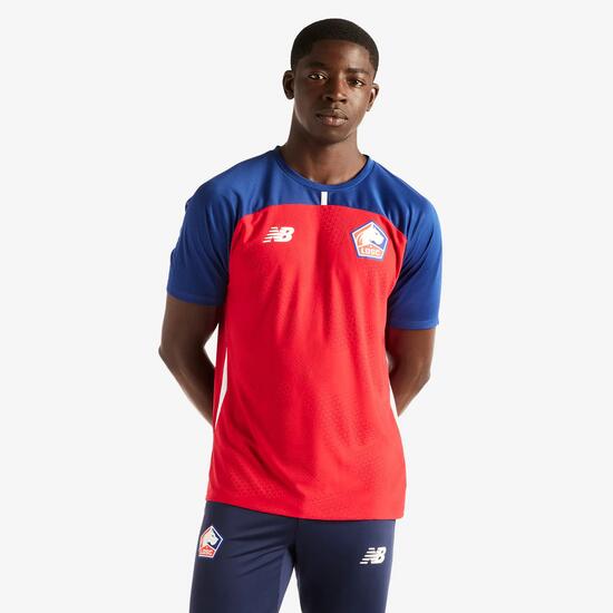 Maillot d'entrainement de football LOSC LILLE 2026/2027 New Balance Adulte Rouge