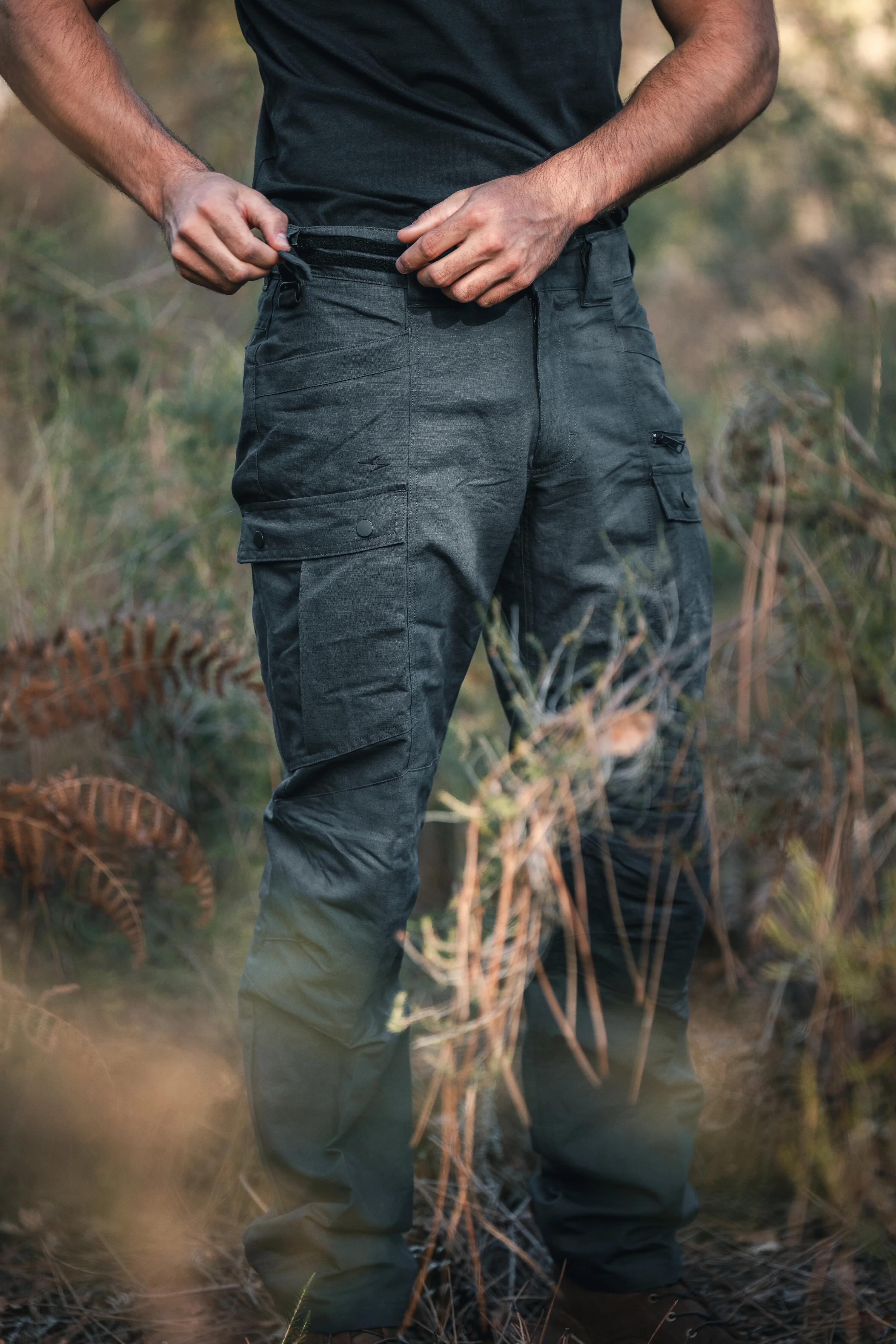 Extrem strapazierfähige Cargohose, Steppe 900 grau 8/11