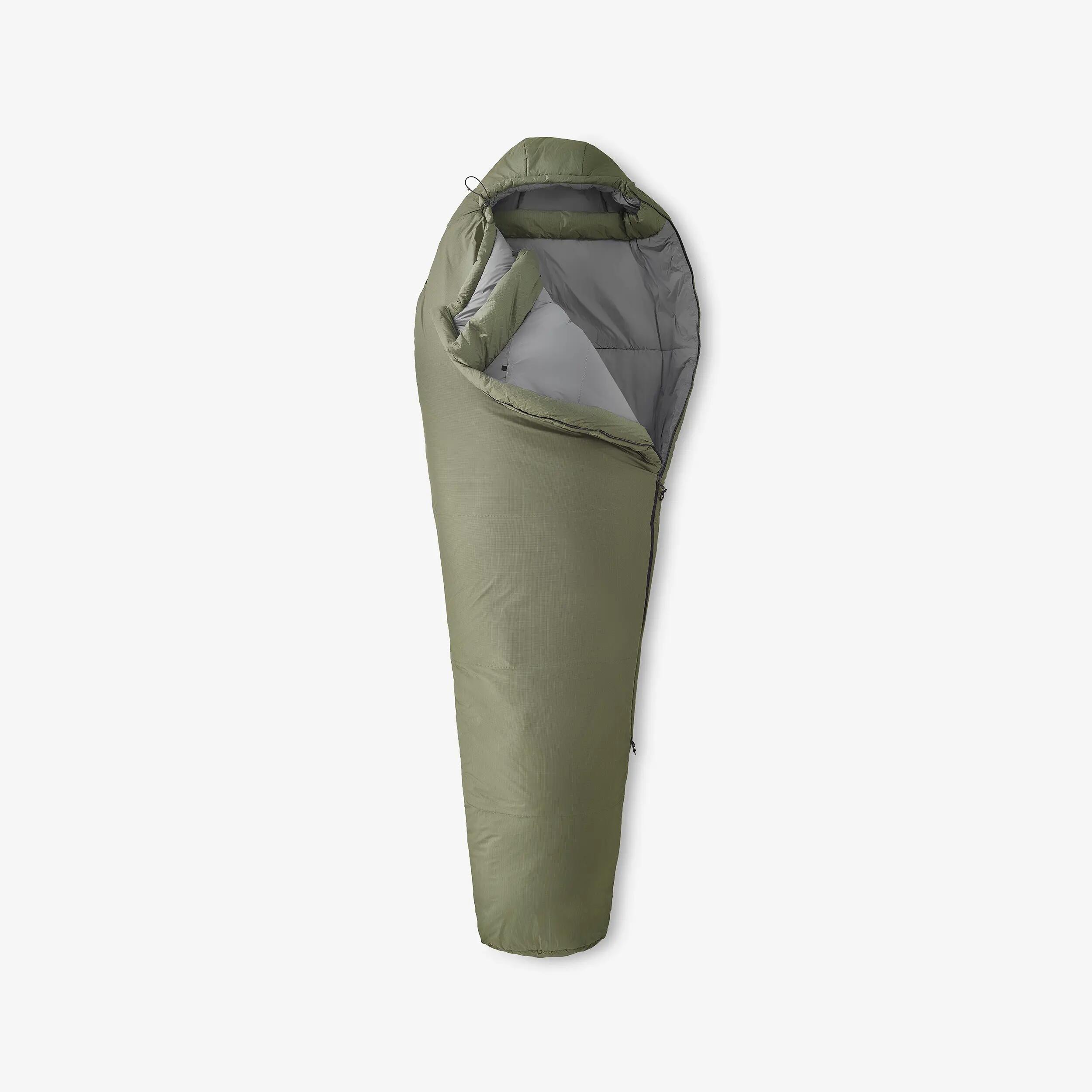 Saco de dormir guata 0ºC con forma de momia  Forclaz MT500 19/28
