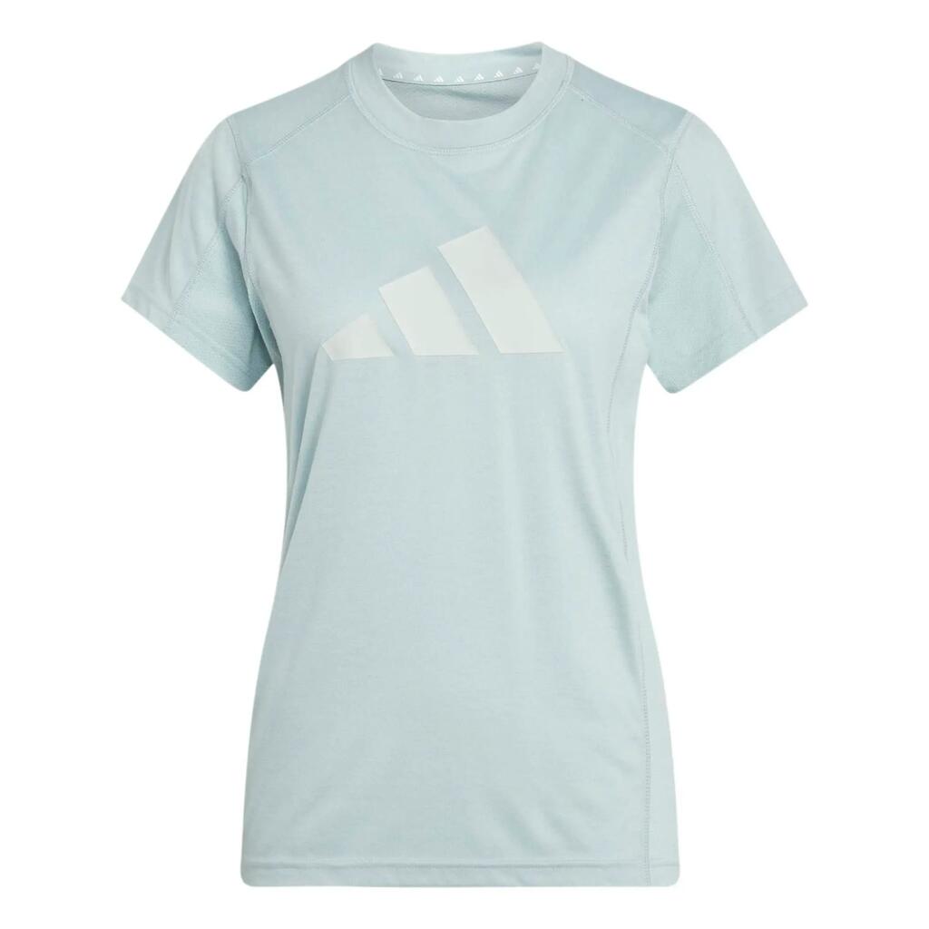 TSHIRT ADIDAS W LOGO TURQUOIS
