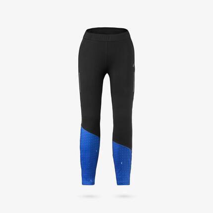 Langlaufhose Tights Kinder winddicht - XCS Tight 500 blau