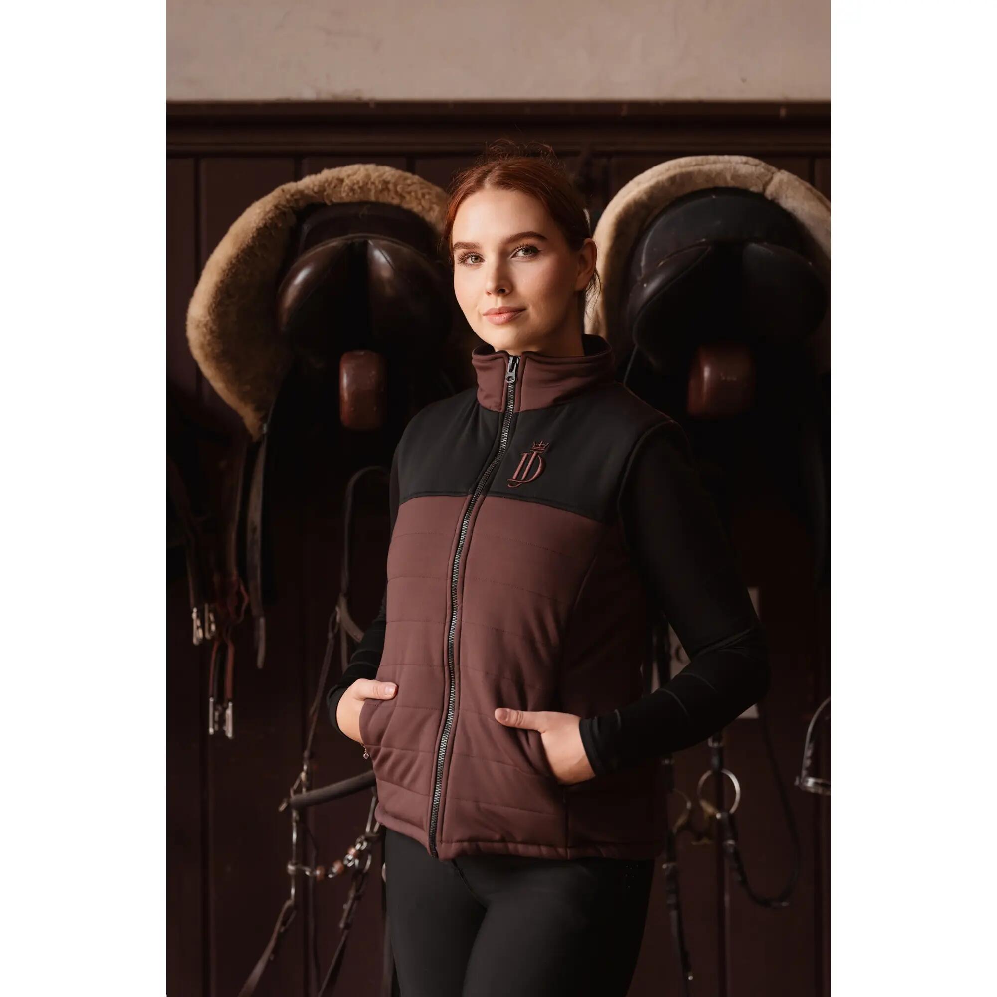 Kamizelka softshell jeździecka damska Aurelia JD Attack 2/5