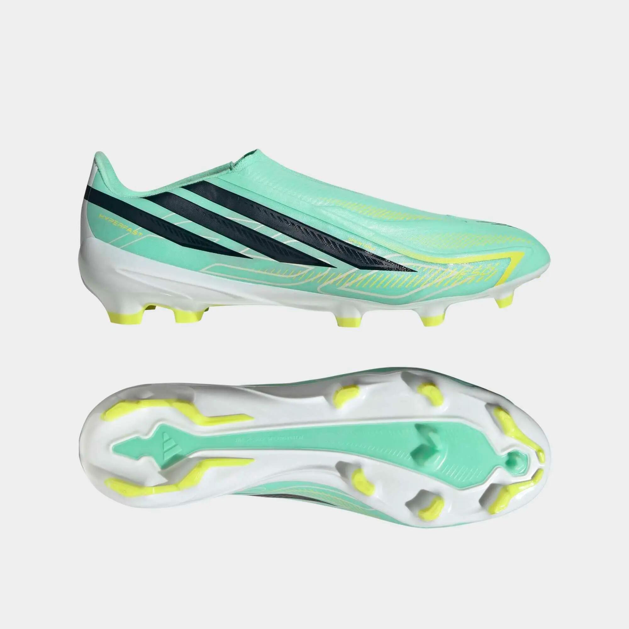 Buty piłkarskie ADIDAS F50 Hyperfast League FG/MG bez sznurowadeł 3/9