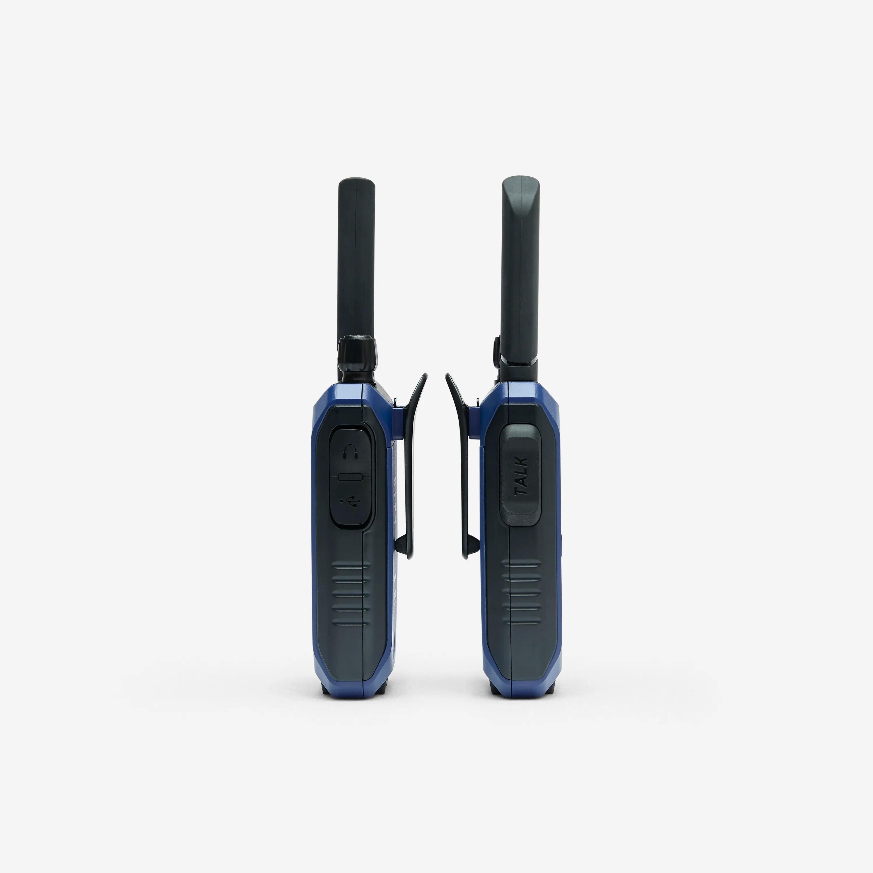 2 talkies-walkies rechargeables par USB 10 km  WT 900 2/4