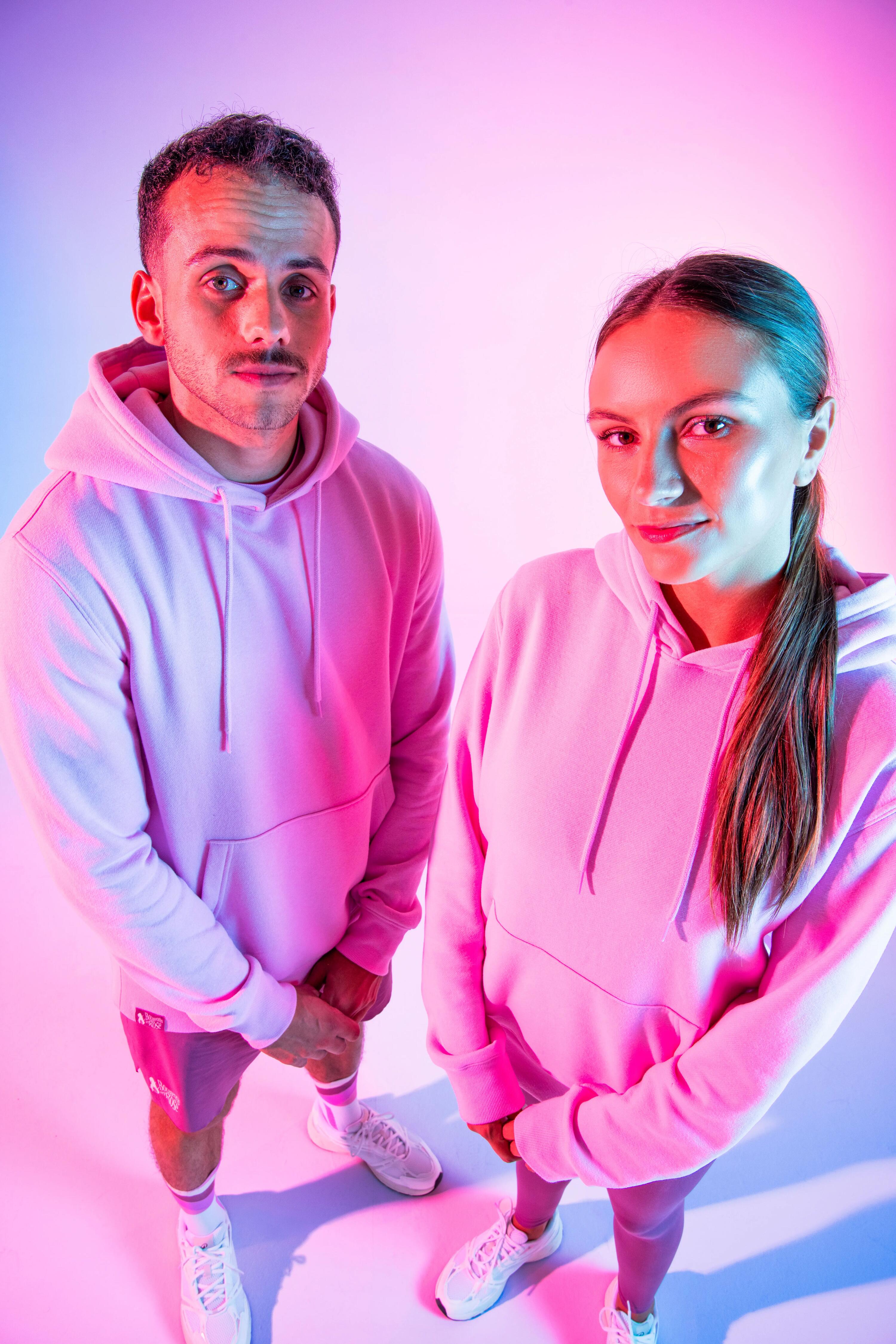 Hoodie, Unisex - Mozogjunk rózsaszínben 22/28