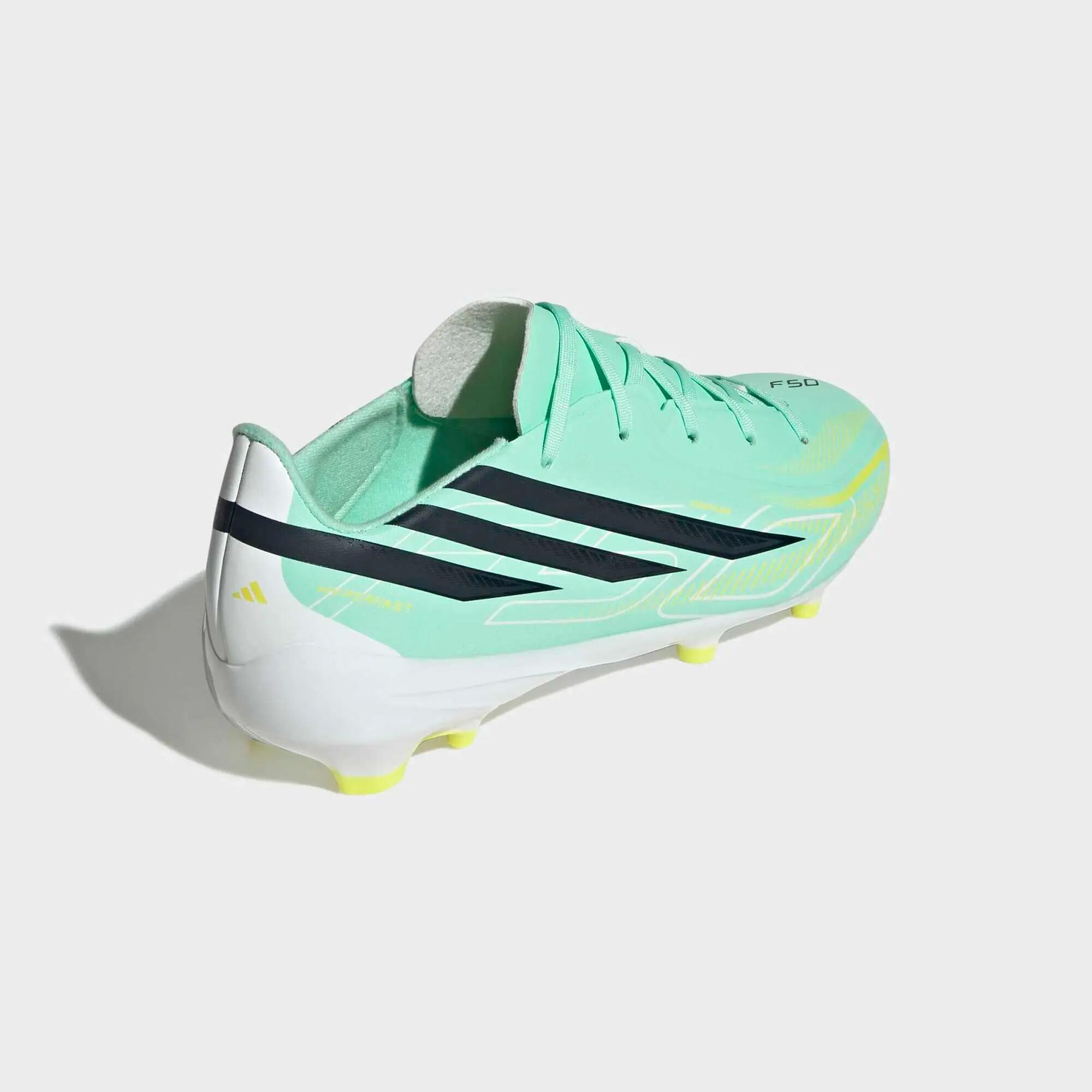 Scarpe calcio bambino ADIDAS F50 HYPERFAST LEAGUE FG/MG verdi 6/9