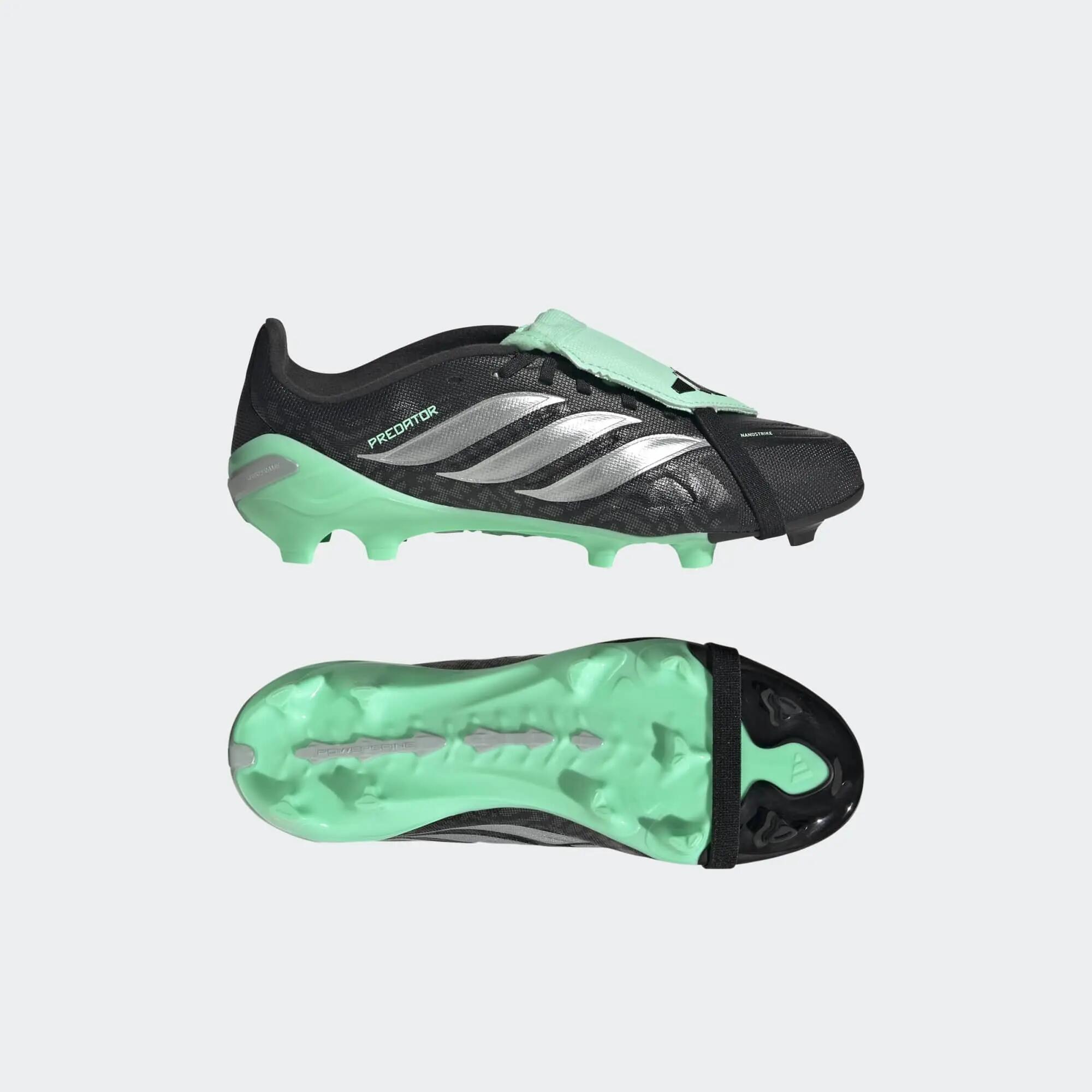 Scarpe calcio bambino ADIDAS PREDATOR LEAGUE FT/FG verdi 3/9