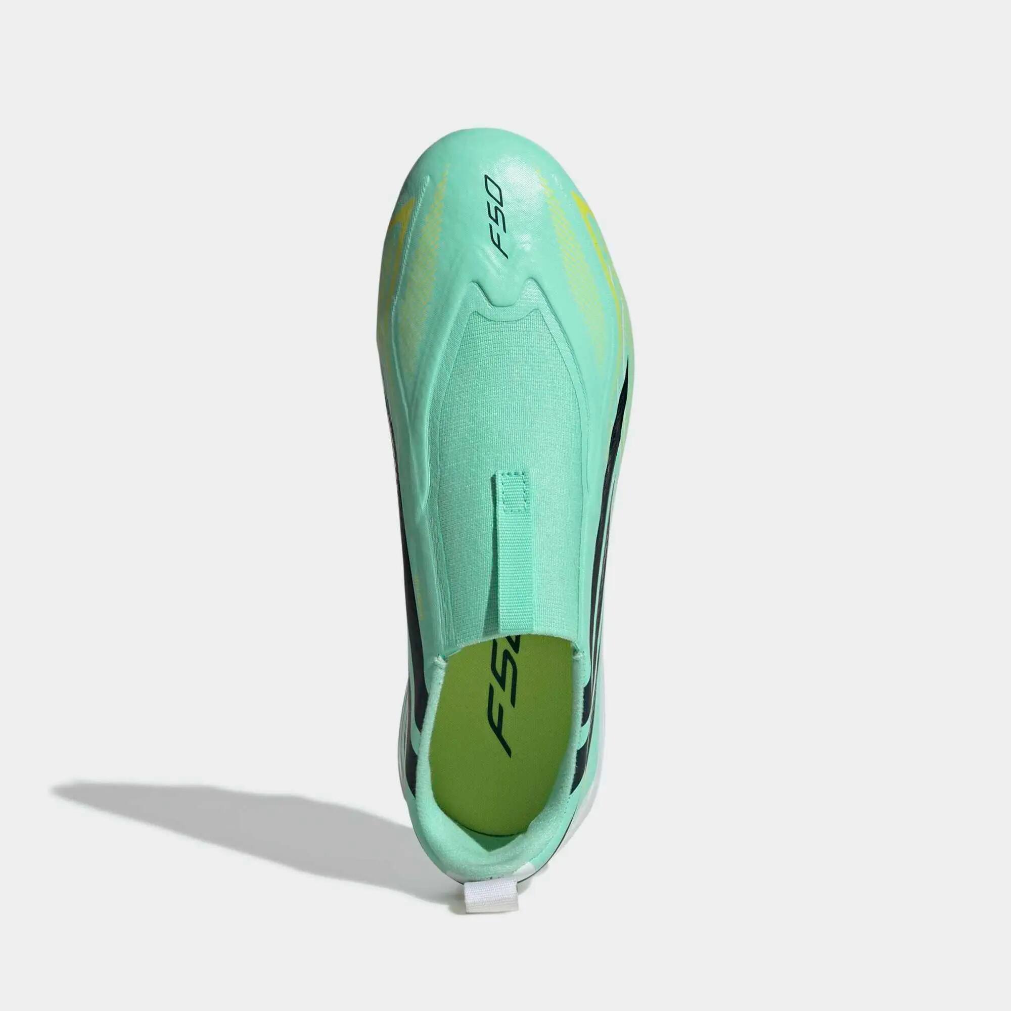 Scarpe calcio bambino ADIDAS F50 HYPERFAST LEAGUE FG/MG verdi 7/9
