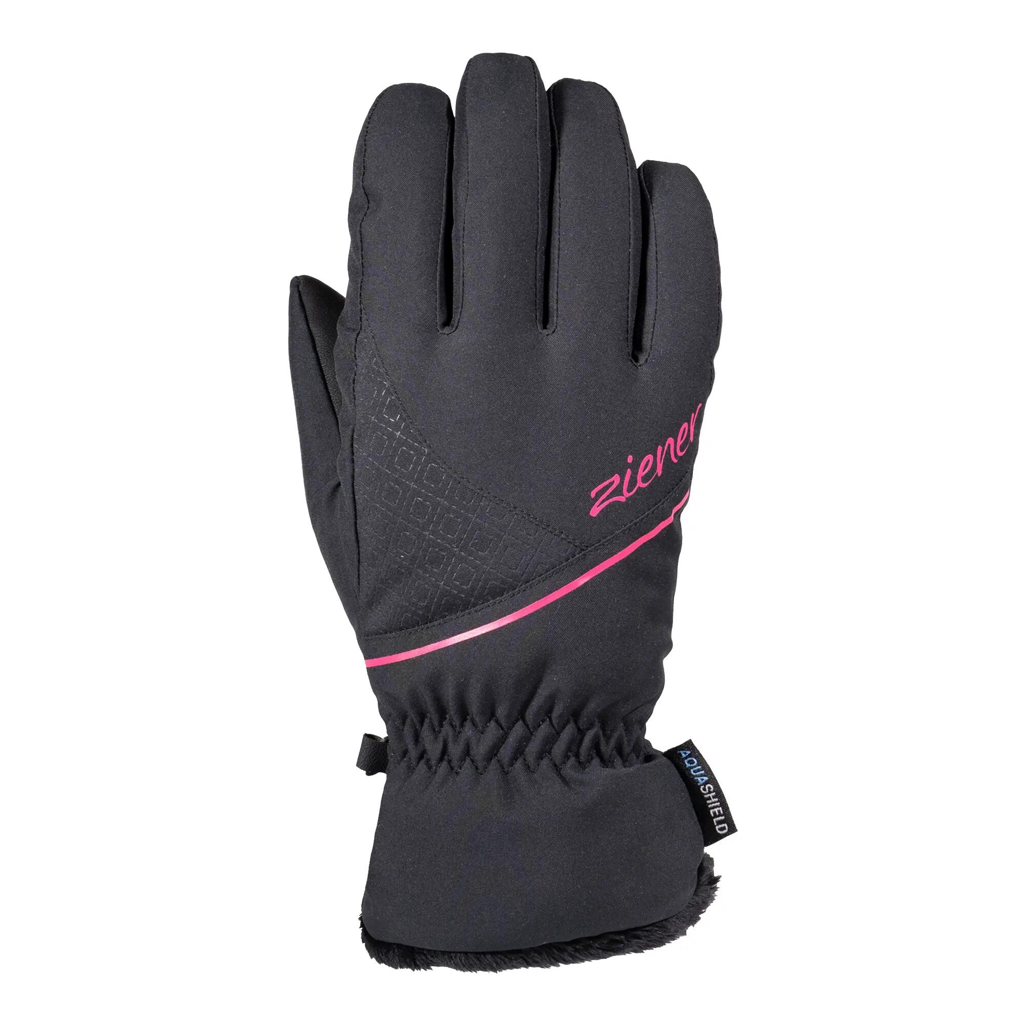 Guanti sci donna Ziener Semonya Primaloft® nero 2/3