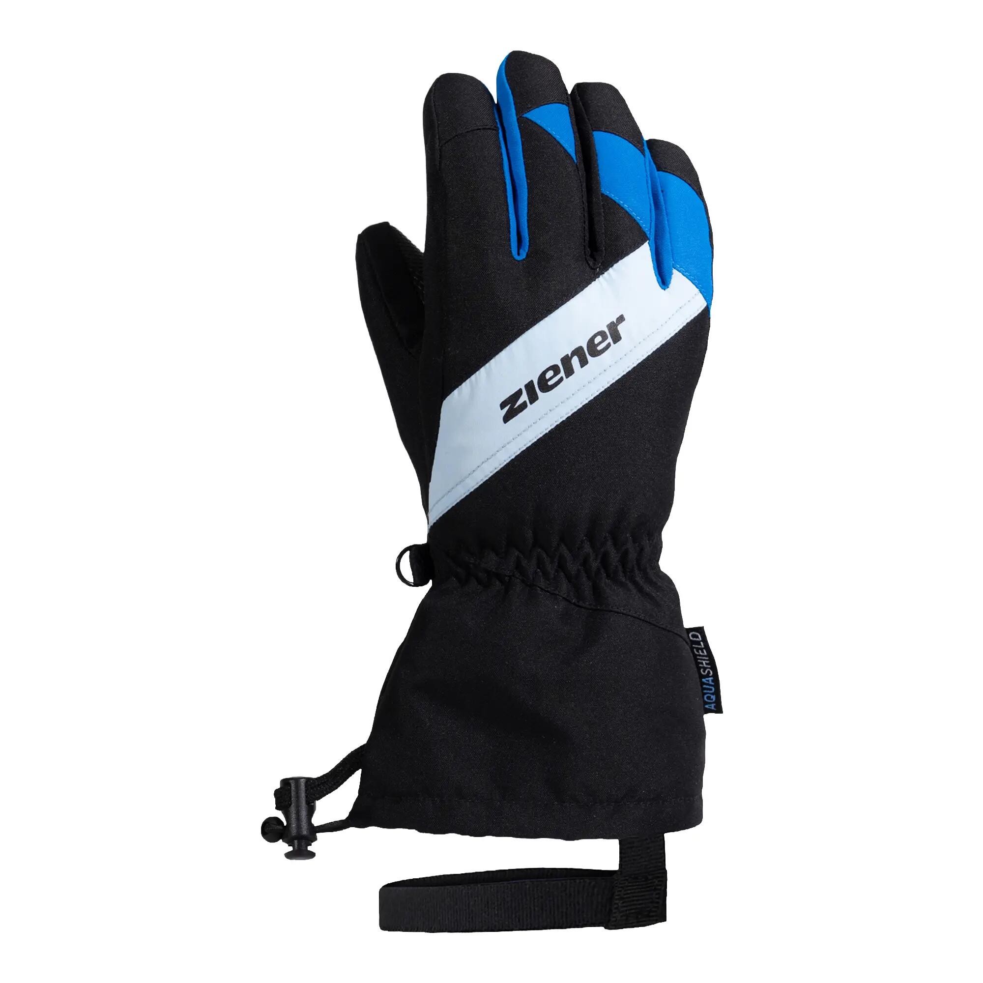 Guanti sci Bambino Ziener 1209 ZIENER AQUASHIELD® blu 2/3