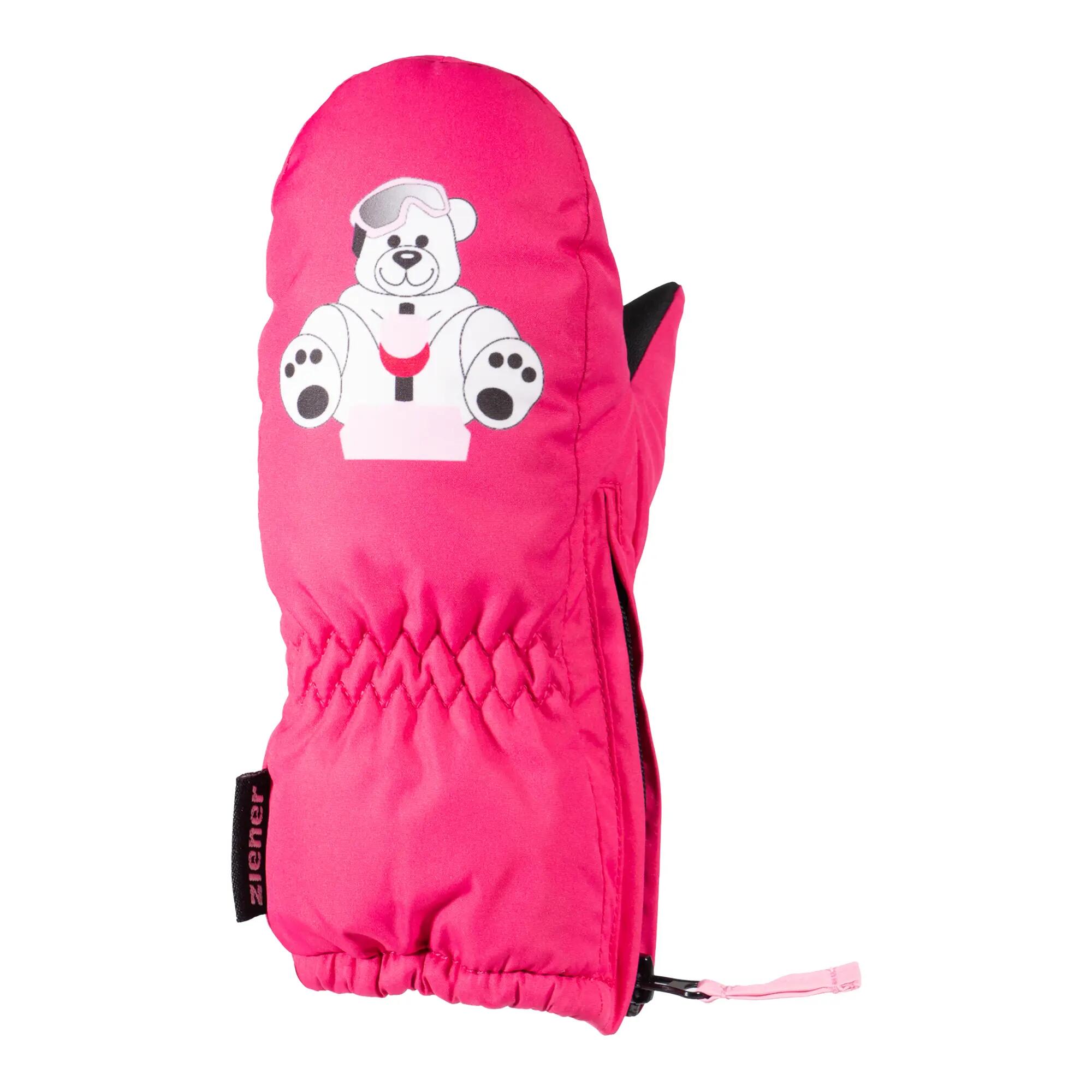 Muffole sci bambina Ziener Mini rosa 2/3