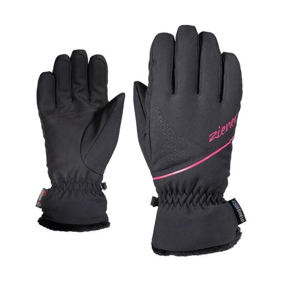 Guanti sci donna Ziener Semonya Primaloft® nero