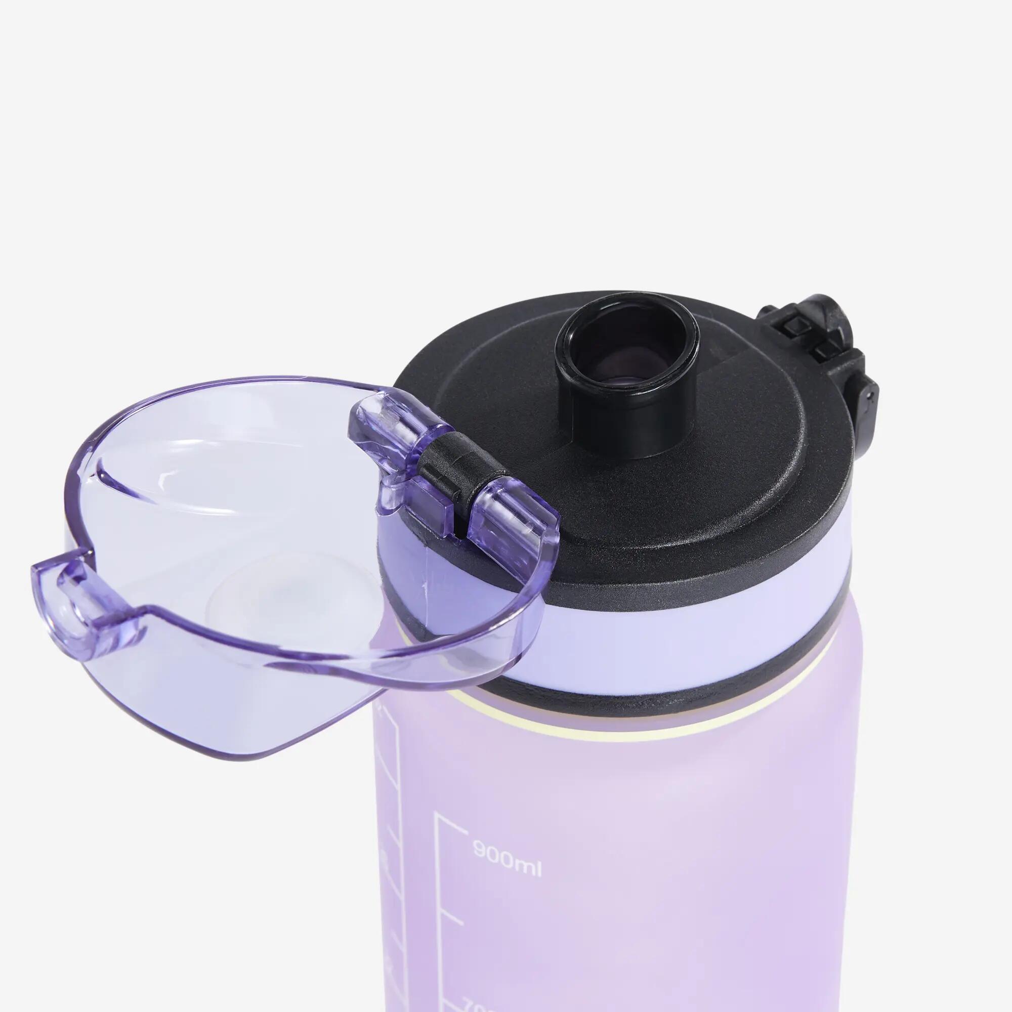Pack fitness avec gourde 1L et serviette, violet 10/14