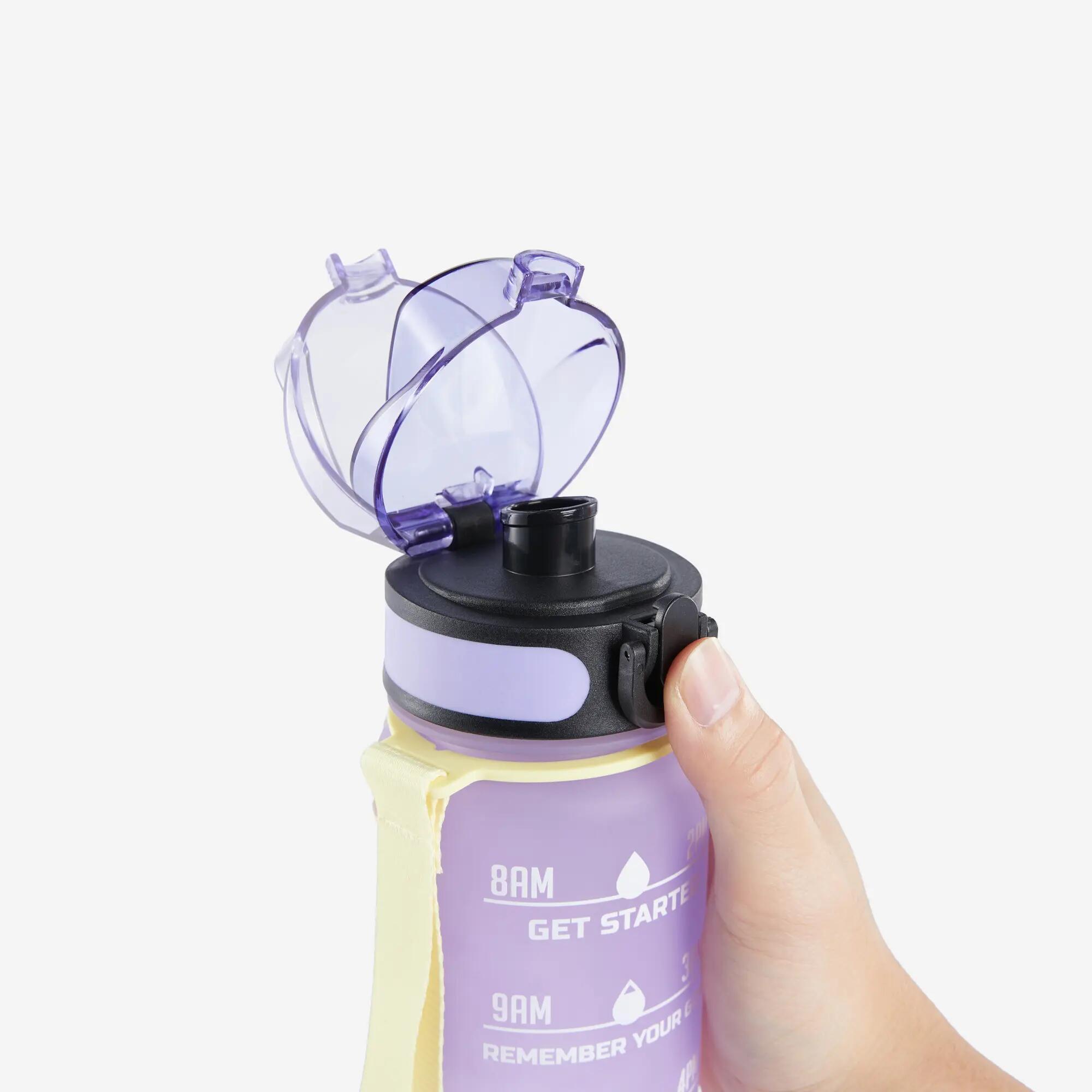 Pack fitness avec gourde 1L et serviette, violet 9/14
