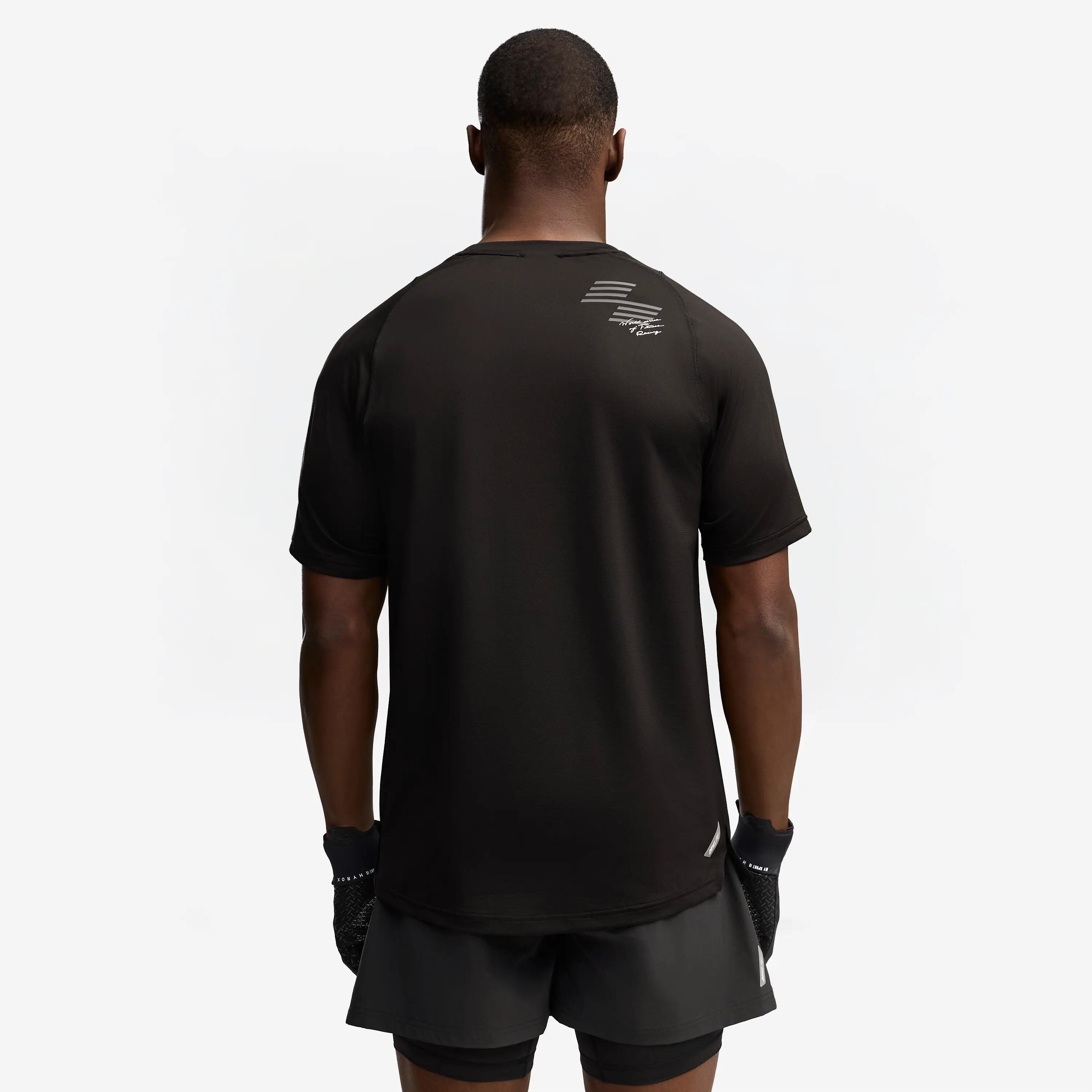 T-shirt de fitness Hyrox homme, noir 2/5