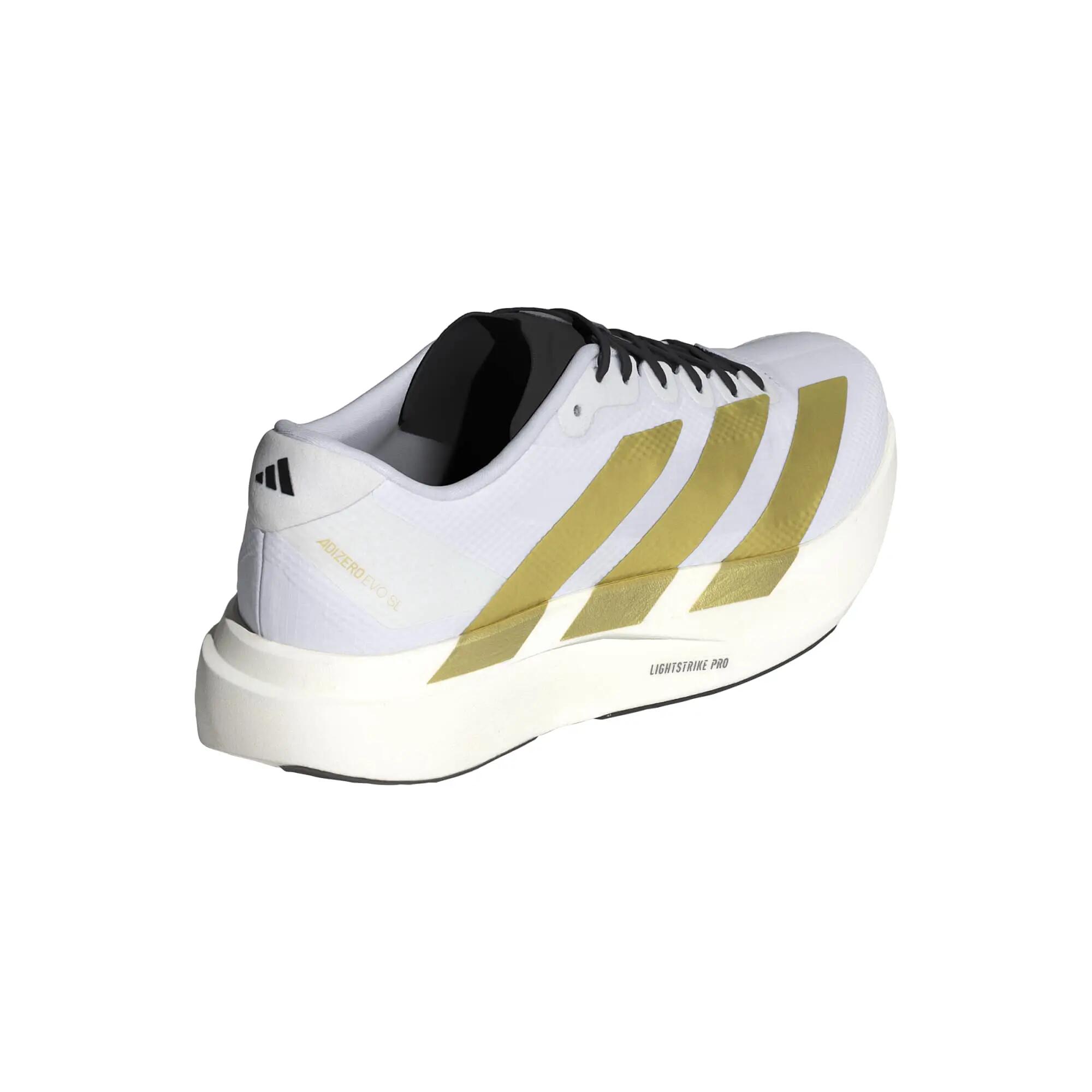 Erkek Hafif Koşu Ayakkabısı - Siyah/Beyaz - Adidas Adizero Evo SL 13/13