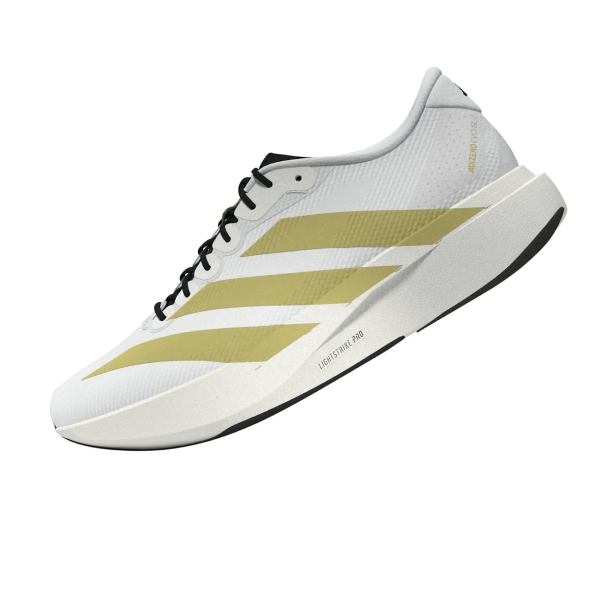 Erkek Hafif Koşu Ayakkabısı - Siyah/Beyaz - Adidas Adizero Evo SL 9/13