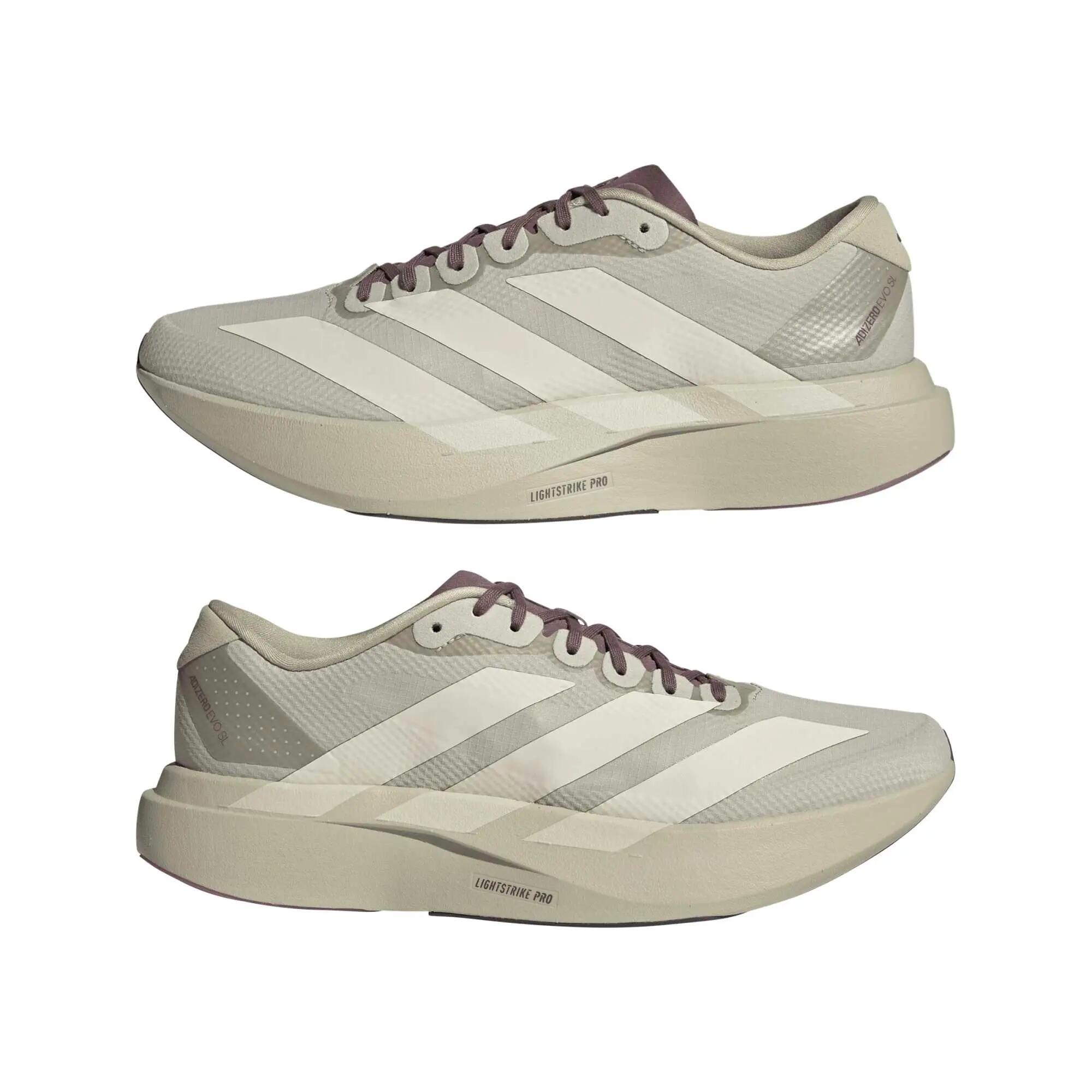 Erkek Hafif Koşu Ayakkabısı - Siyah/Beyaz - Adidas Adizero Evo SL 13/13
