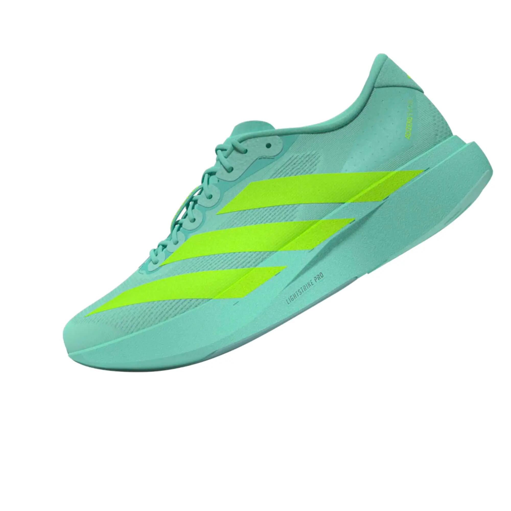 Erkek Hafif Koşu Ayakkabısı - Siyah/Beyaz - Adidas Adizero Evo SL 8/11