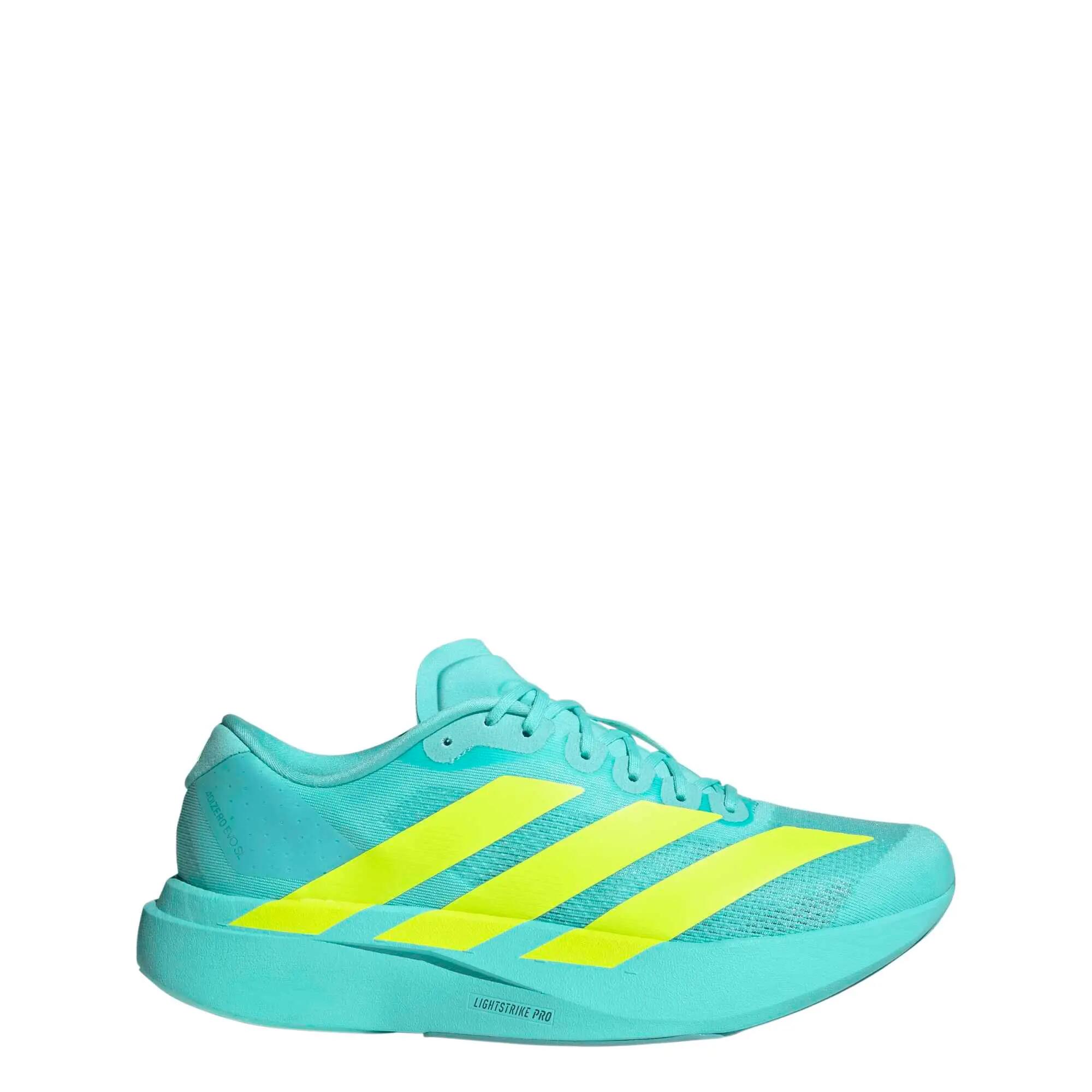 Erkek Hafif Koşu Ayakkabısı - Siyah/Beyaz - Adidas Adizero Evo SL 1/11