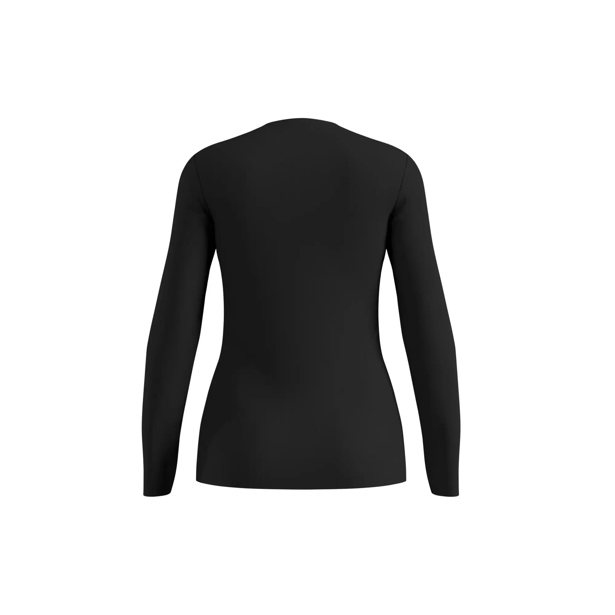Unterwäsche Funktionsshirt Damen - Odlo Active Warm schwarz 2/5